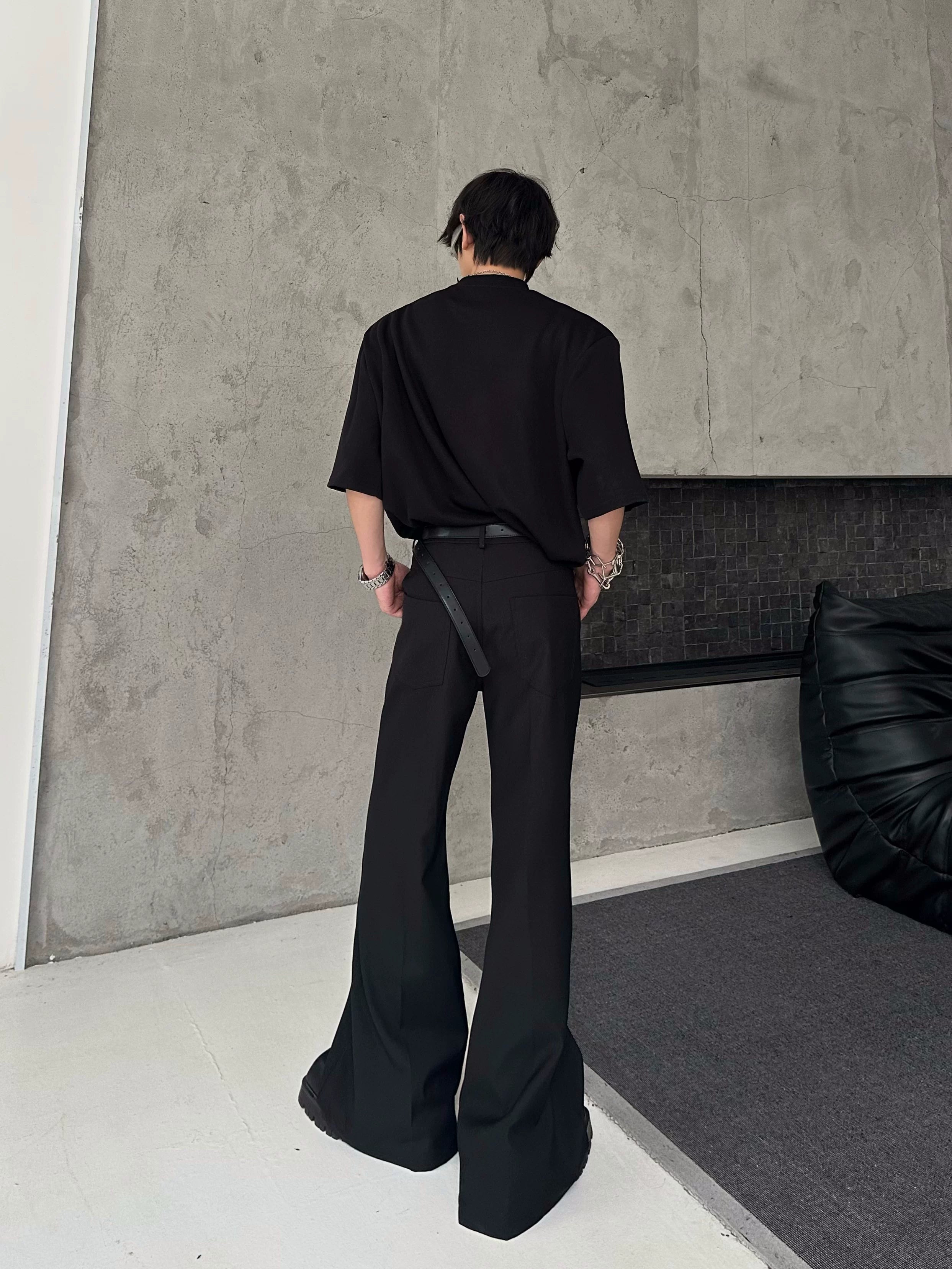 Onyx Axis Wide Leg Trousers