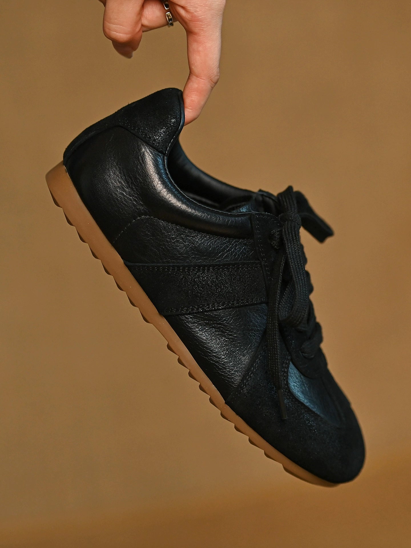 Midnight Shadow Luxe Sneaker