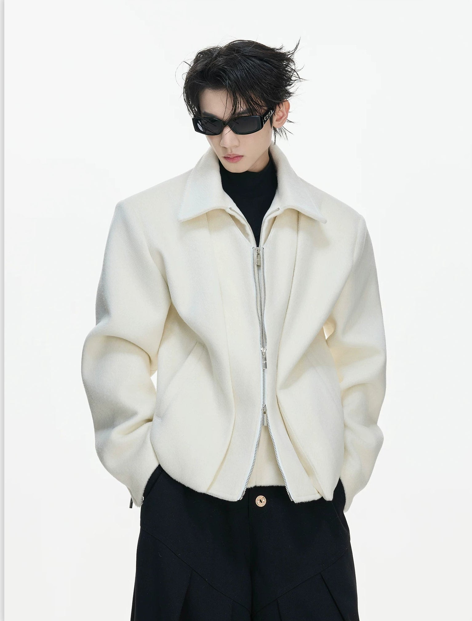 Drift Double-Zip Sculpted Jacket