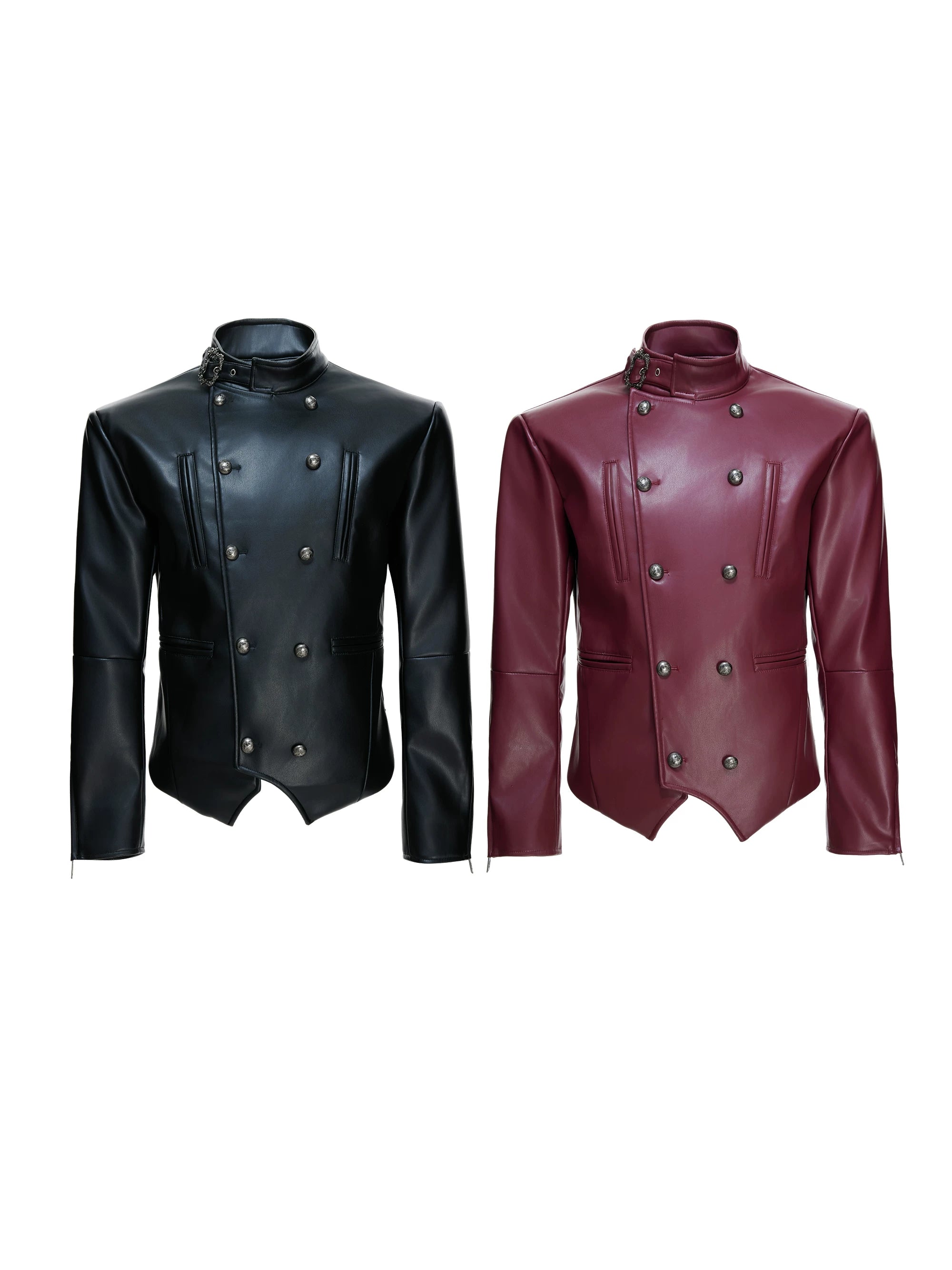 Obsidian Legion Asym Double-Breasted Jacket