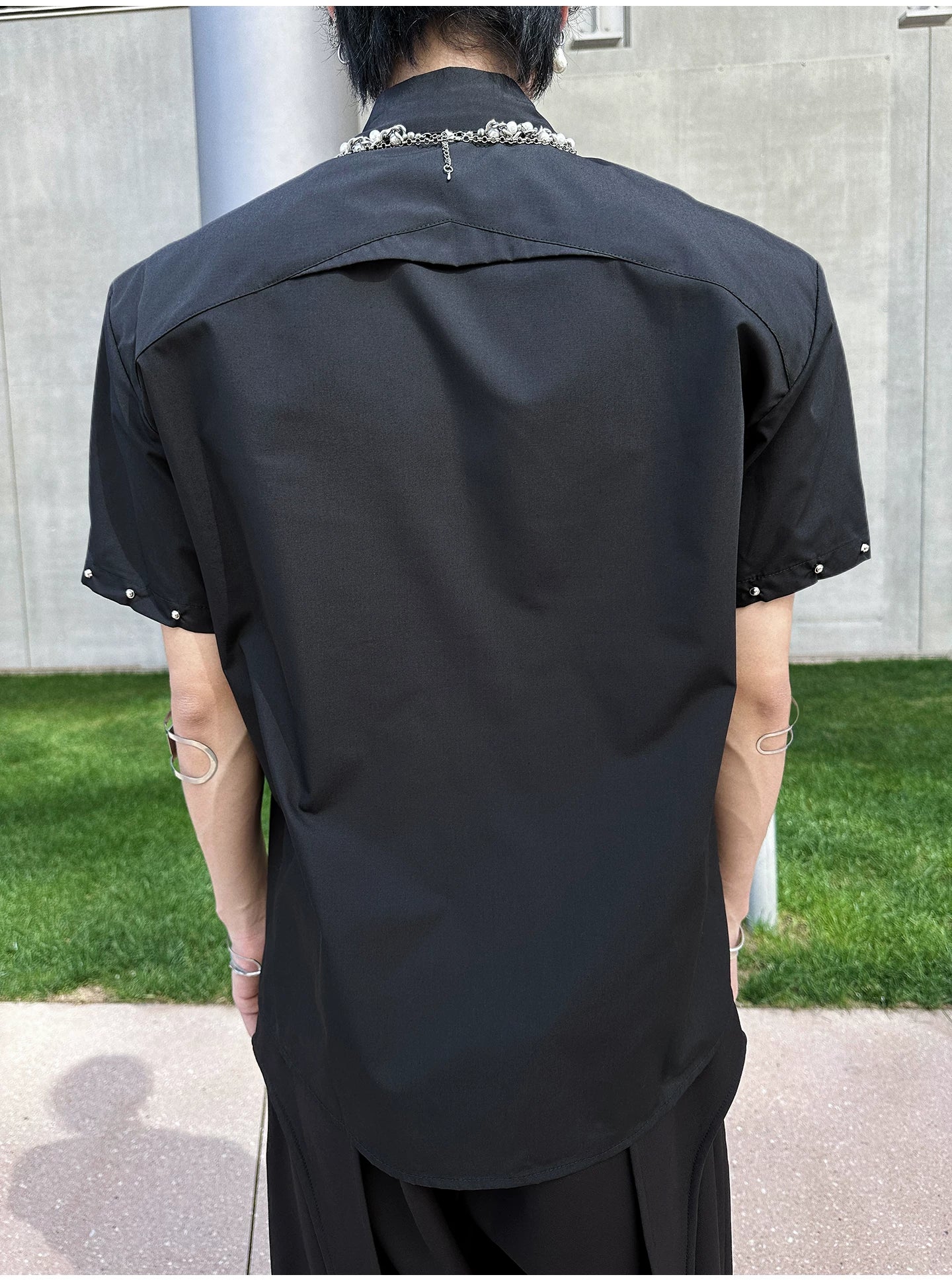 Aurora Spine Paneled Corset Shirt