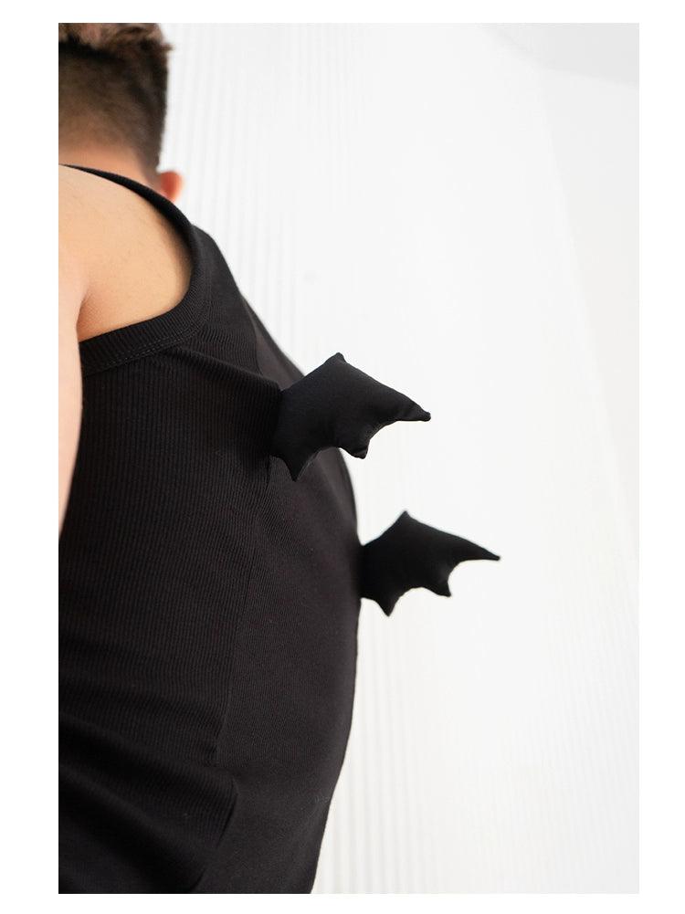 Bat Wing Back Tank Top - chiclara