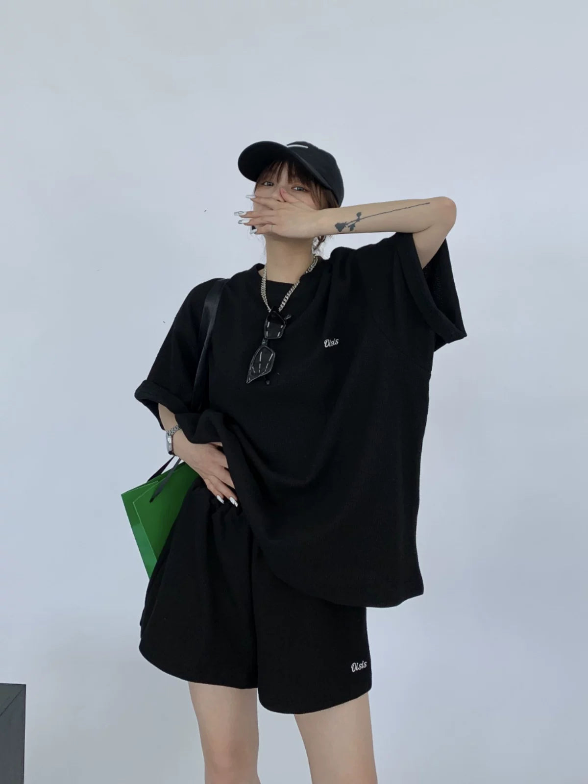 Sand Knit OISIS Lounge T-Shirt and Short Setup