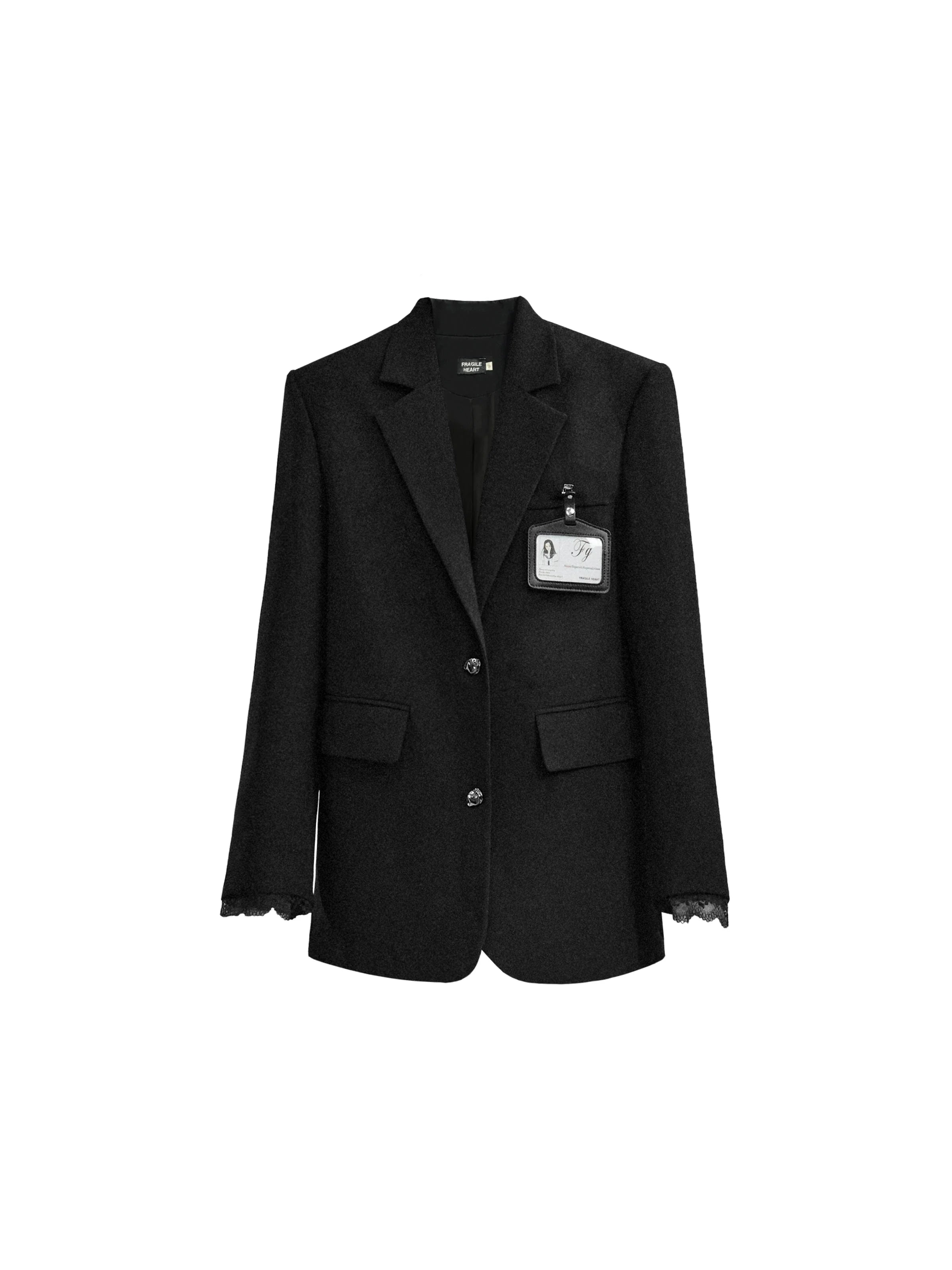 Classic Black Blazer for Professional Women