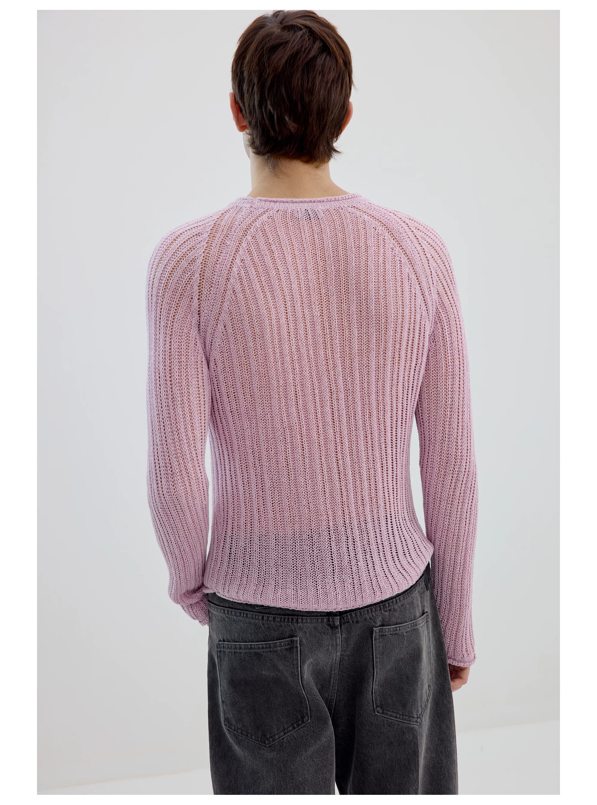 Sunmesh Sheer Knit Sweater
