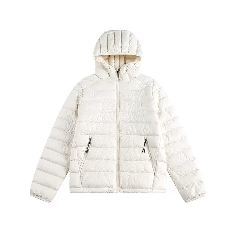 Frostbeam Dual-Tone Puffer Hoodie