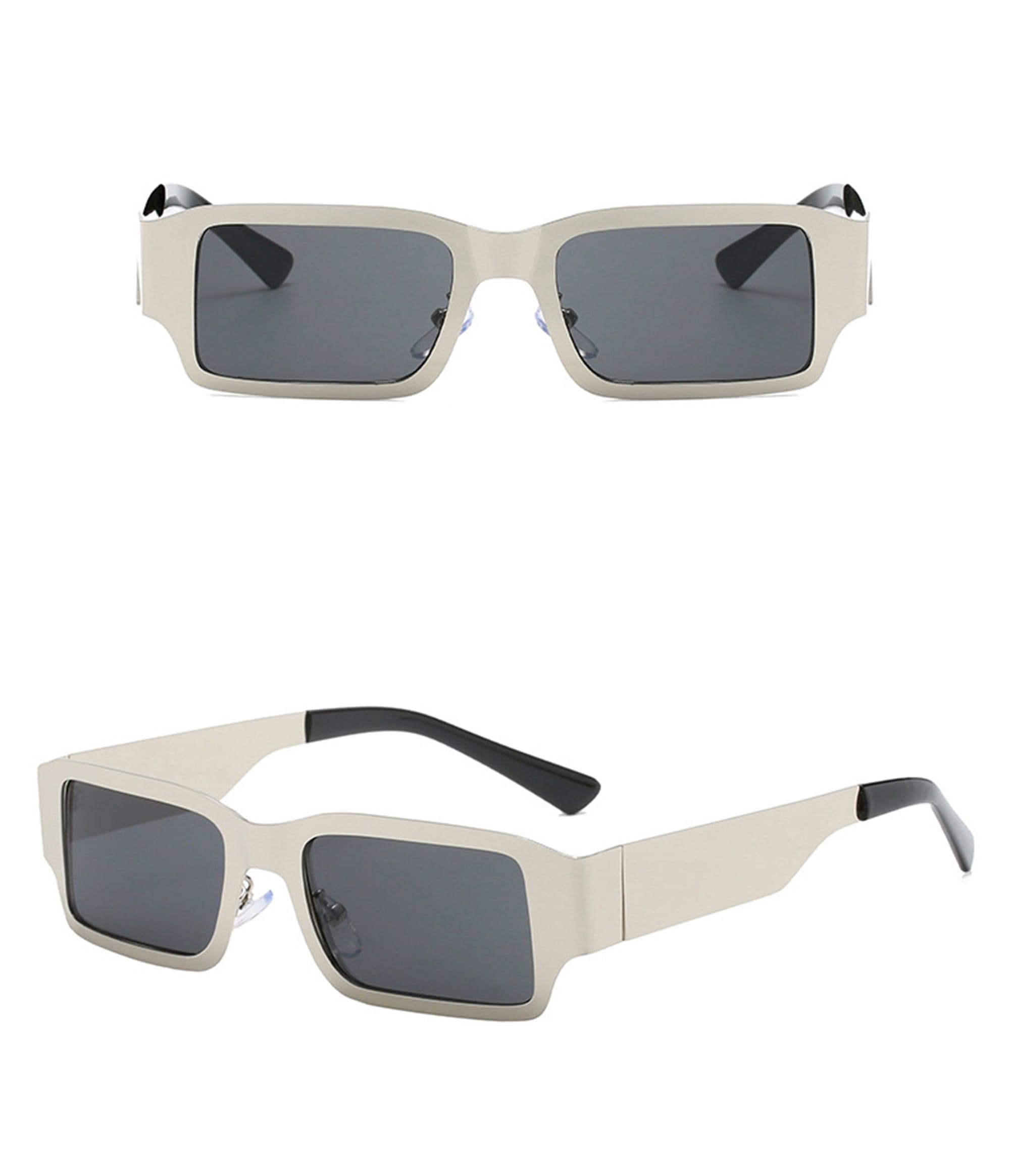 Color-Block Angular Square Sunglasses - view 11