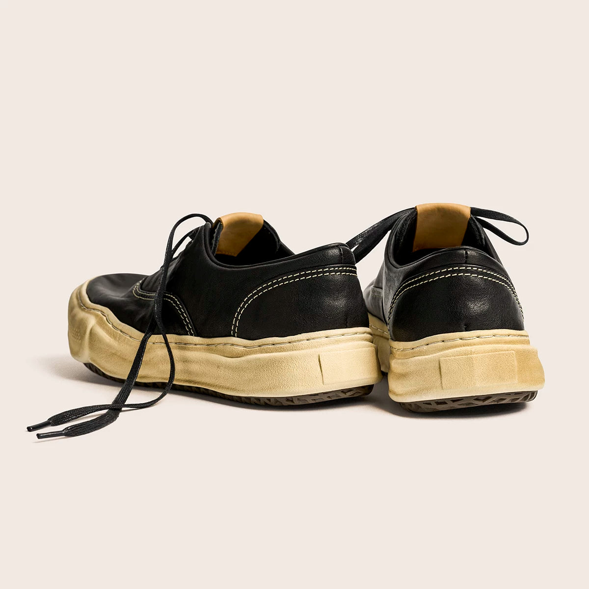 Distressed Washed Sneakers Retro Dissolved Shoes