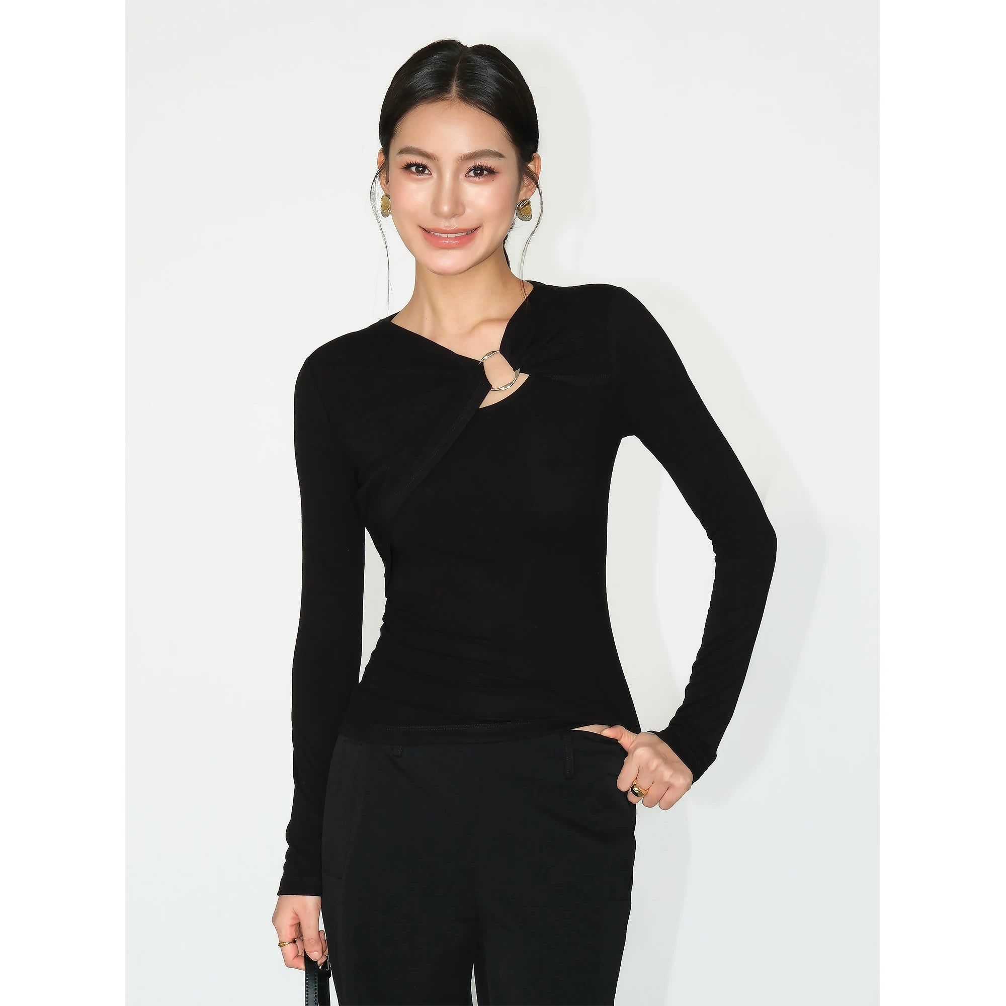 Luna Orbit Ring Top
