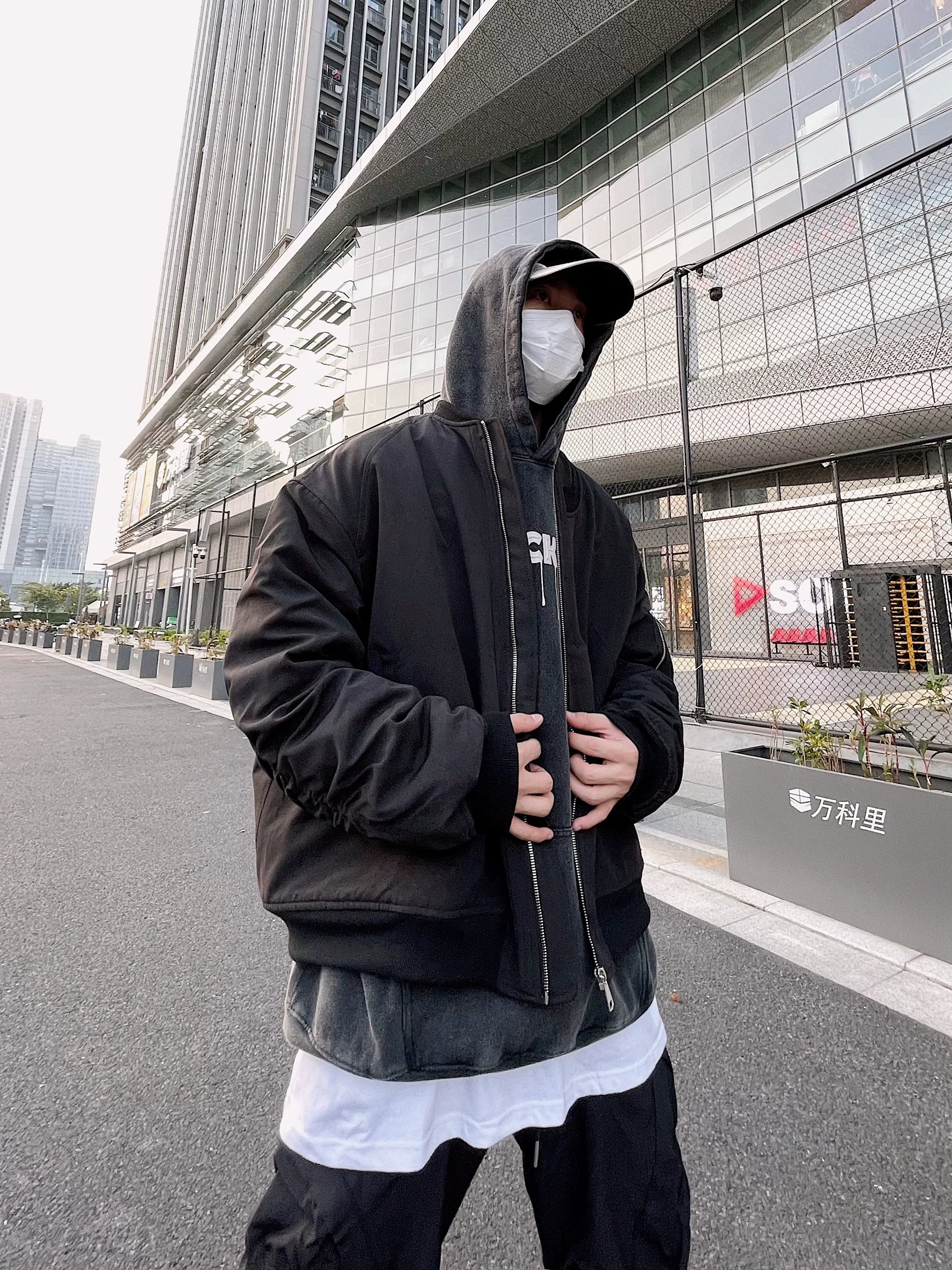 Mono Loop Modular Bomber Jacket