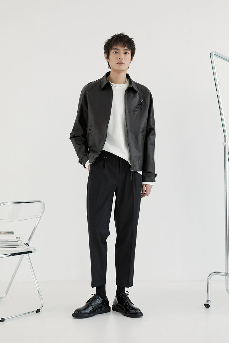 Double-Pleated Comfort Dress Pants