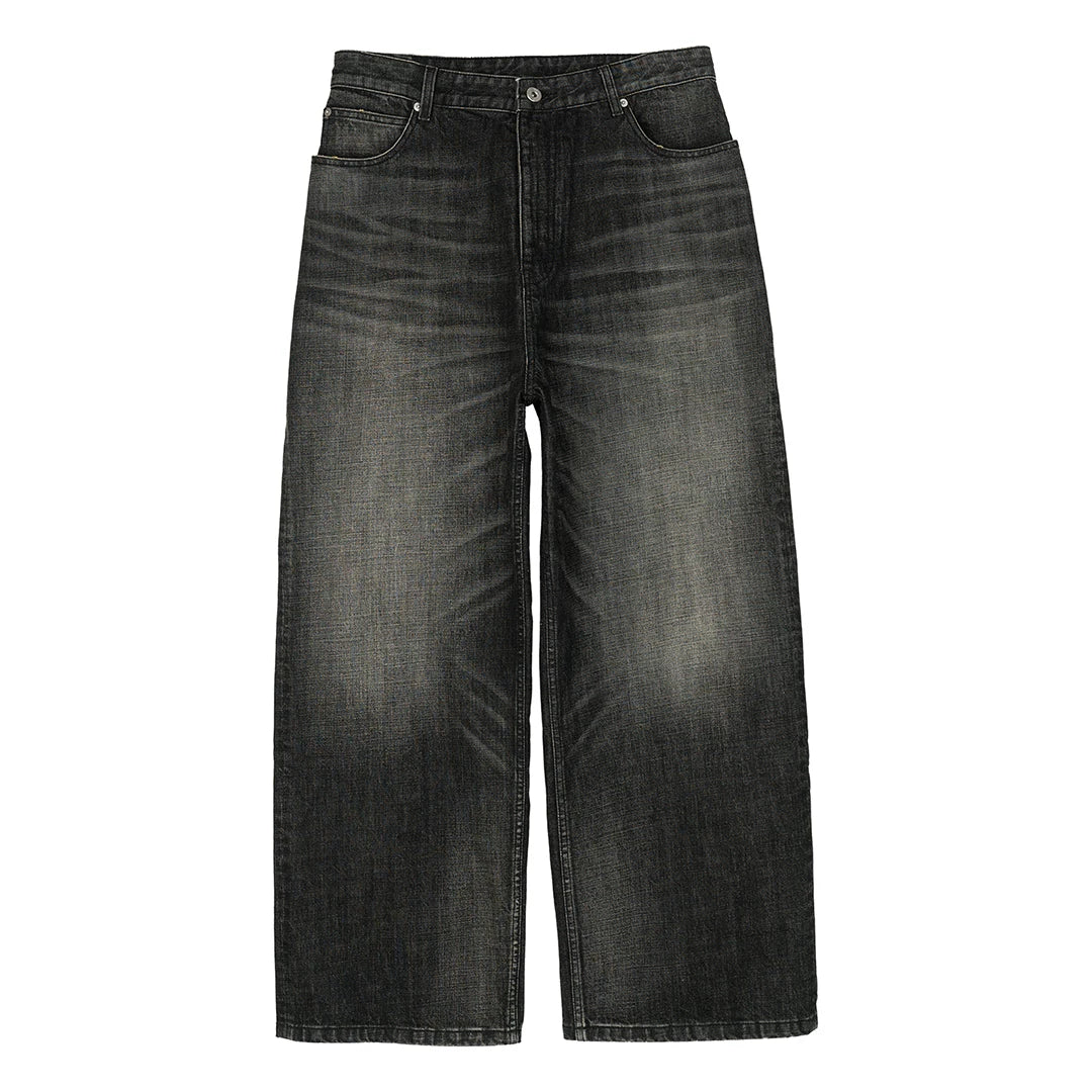 Shadow Wash Baggy Denim Jeans