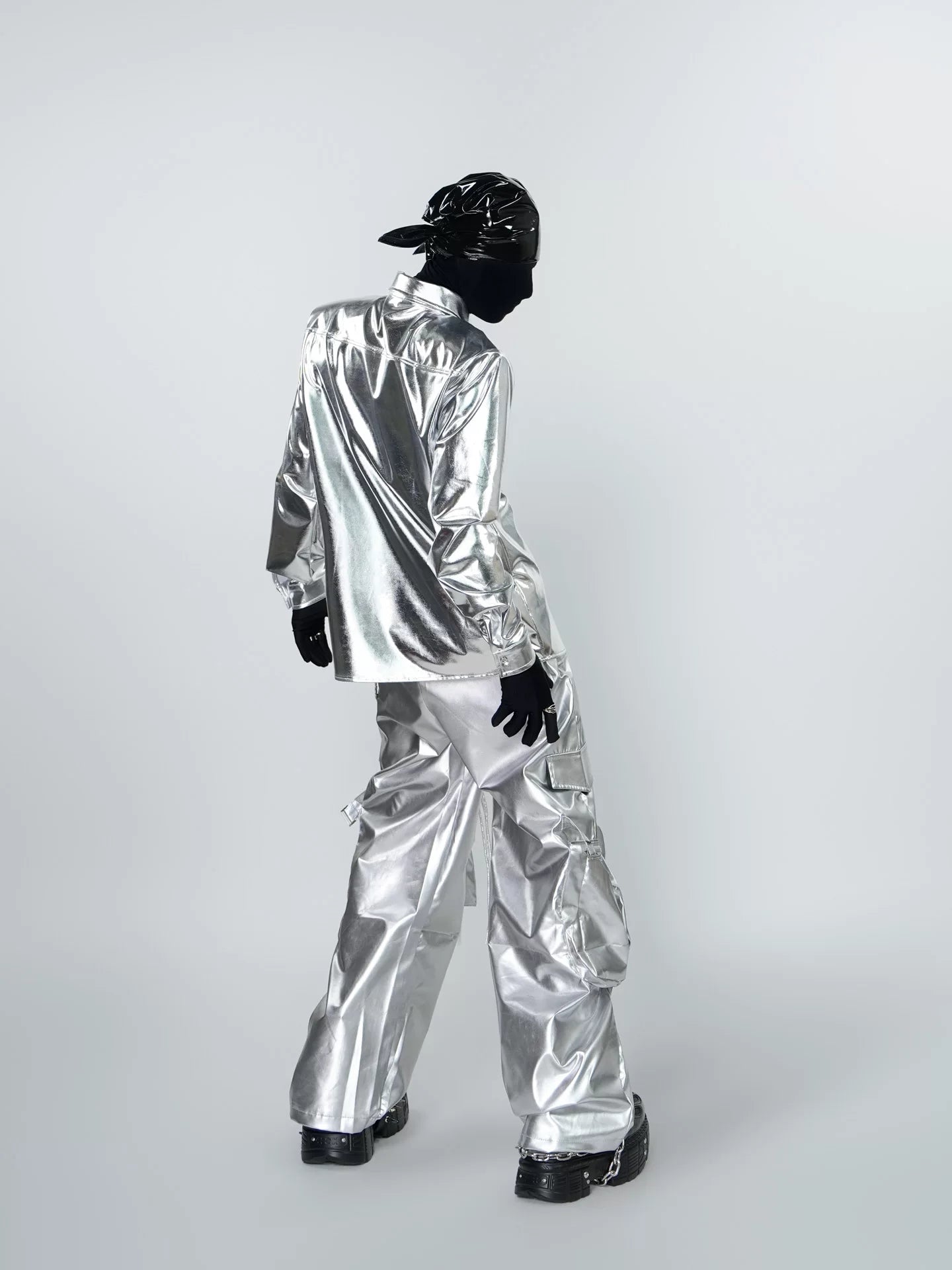 Lunar Signal Liquid-Metal Shirt