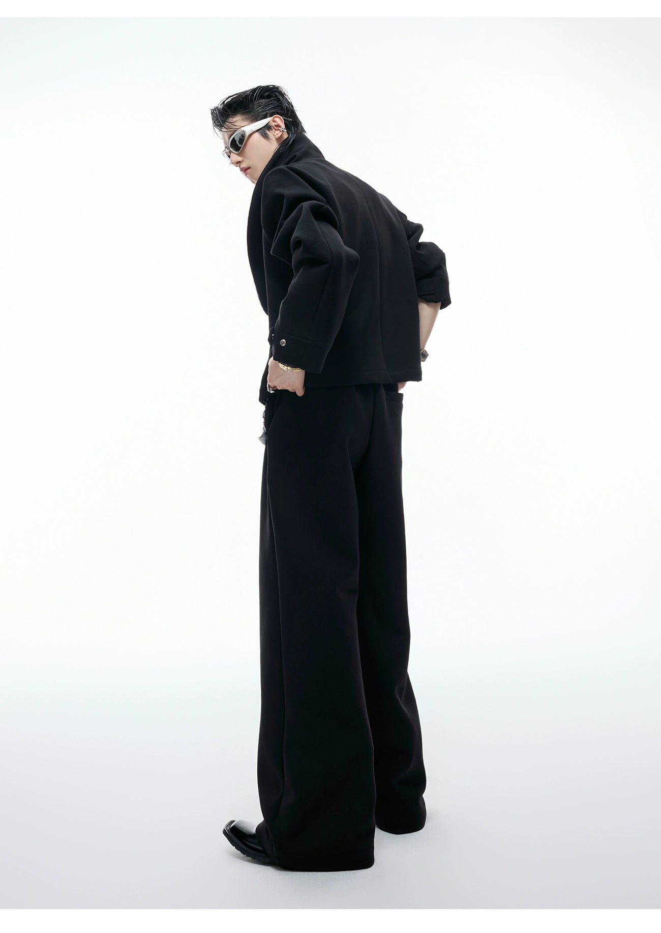 Wide Lapel Suit and Pants Setup