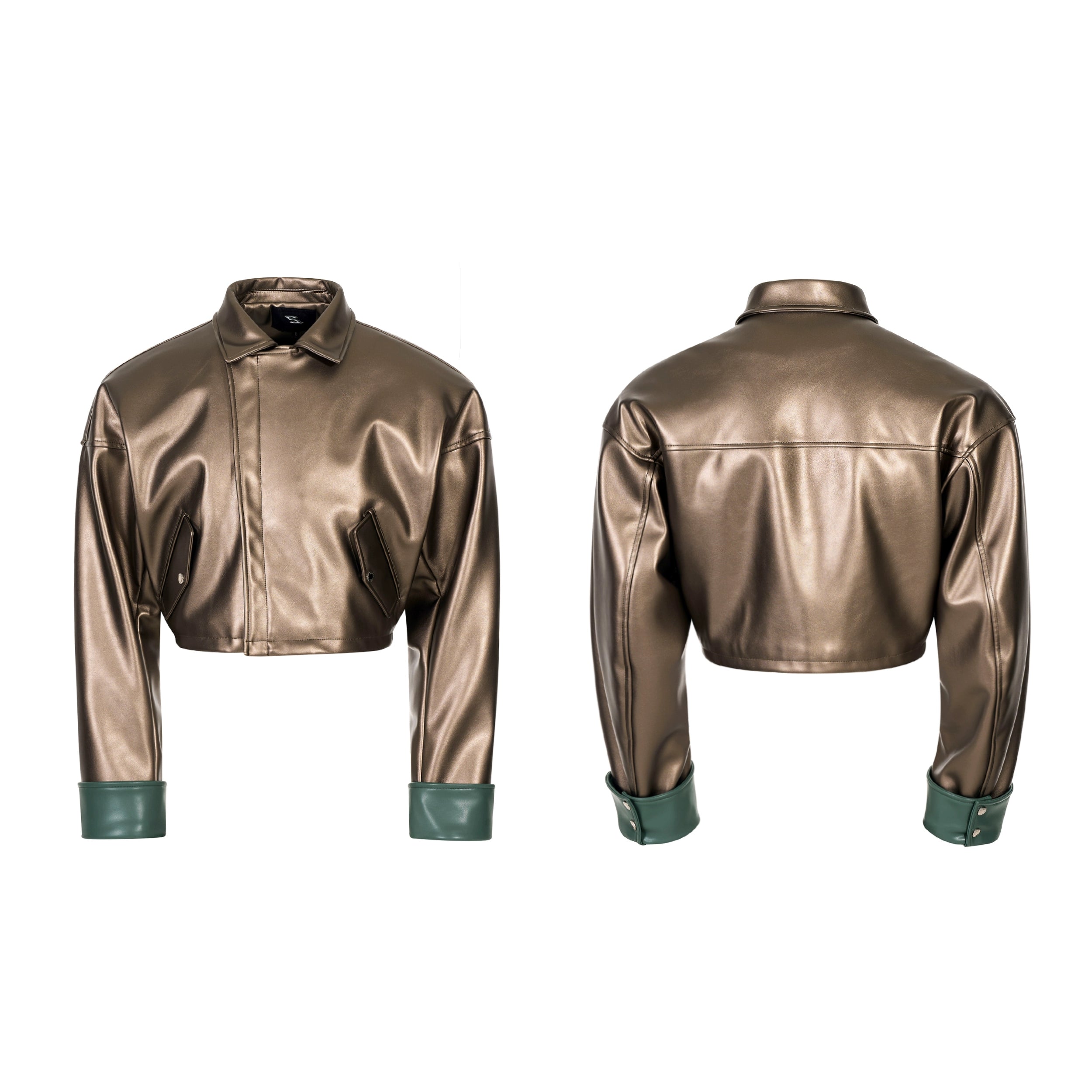 Alloy Cropped Moto Jacket