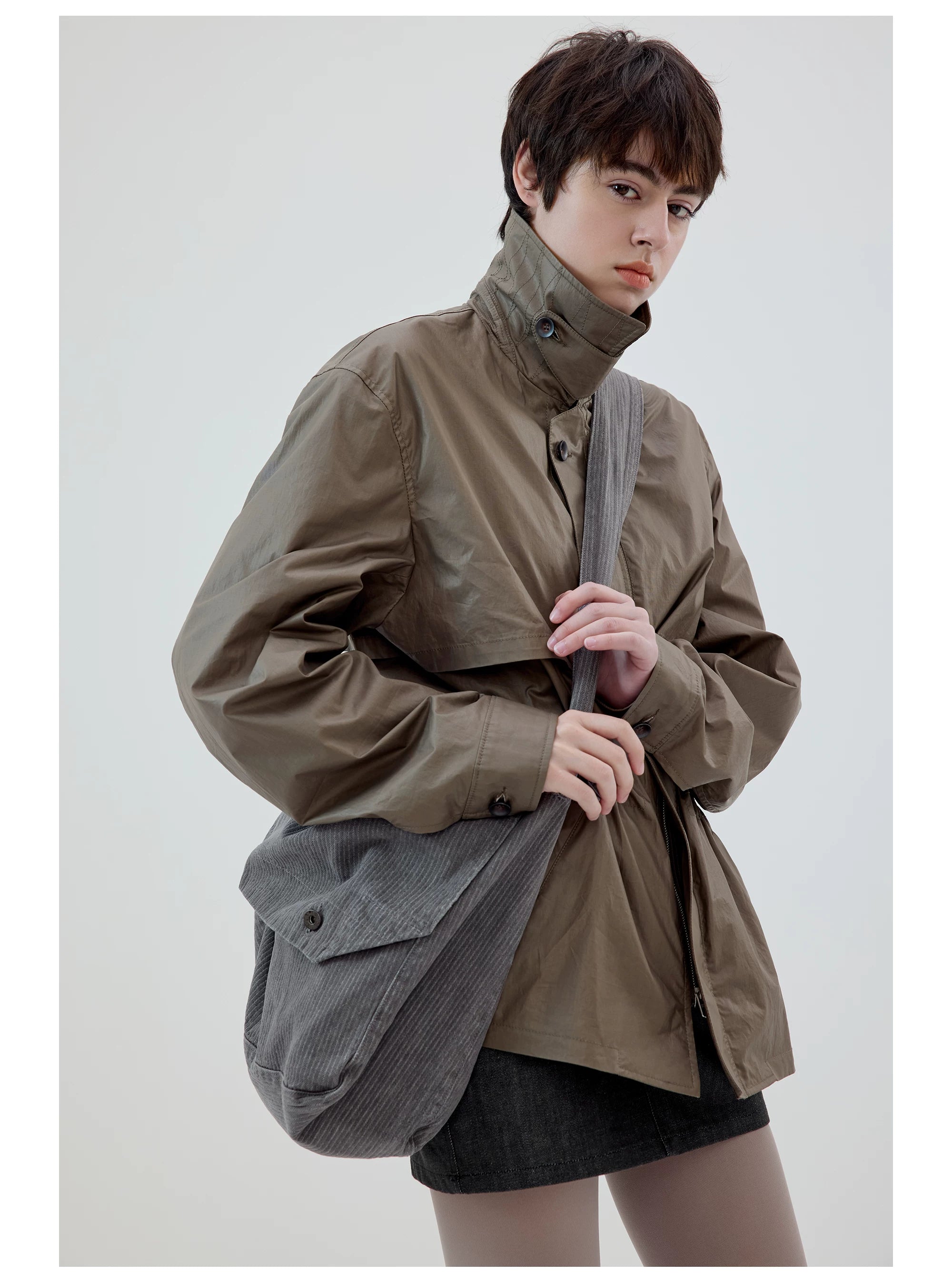 Stormcove Cinch-Waist Utility Jacket