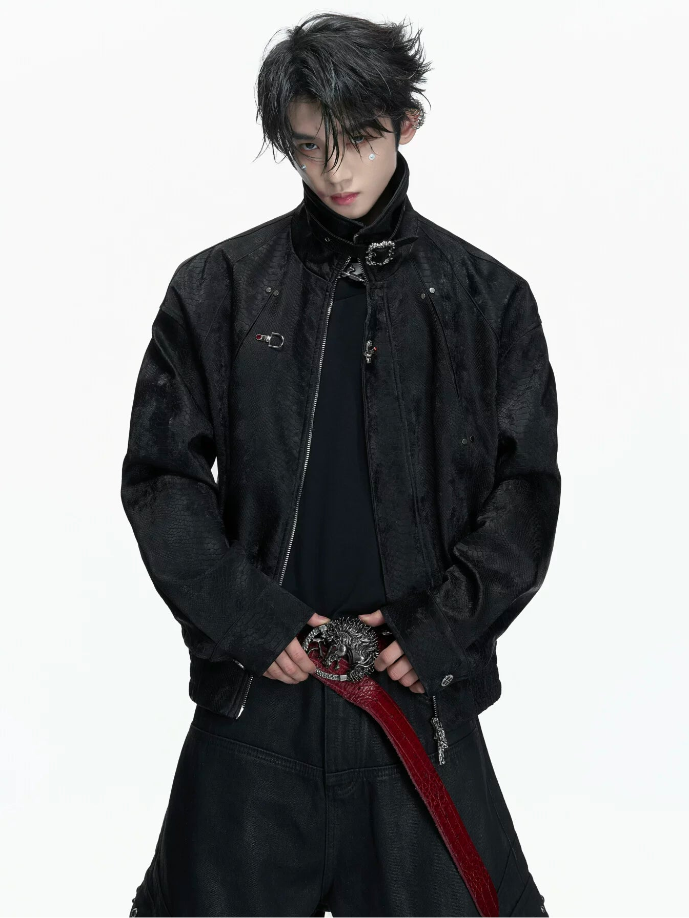 Eclipse Serpent Highneck Track Jacket