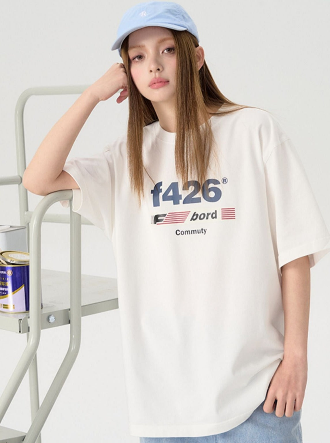 Casual Flag Graphic Tee - chiclara