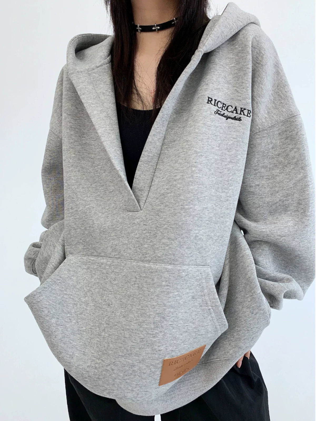 V-Plunge Kangaroo Hoodie