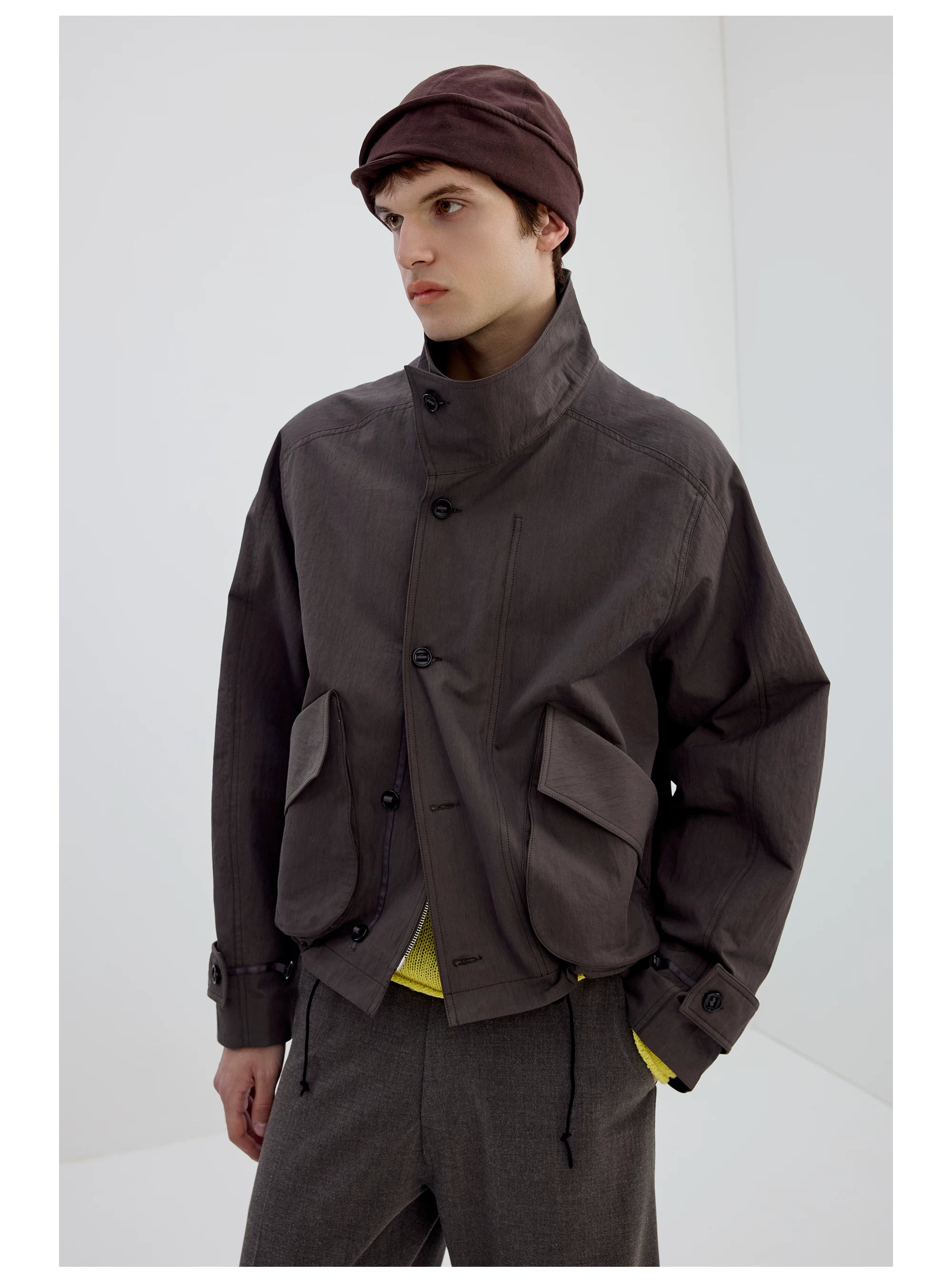 Driftshade Cropped Utility Jacket