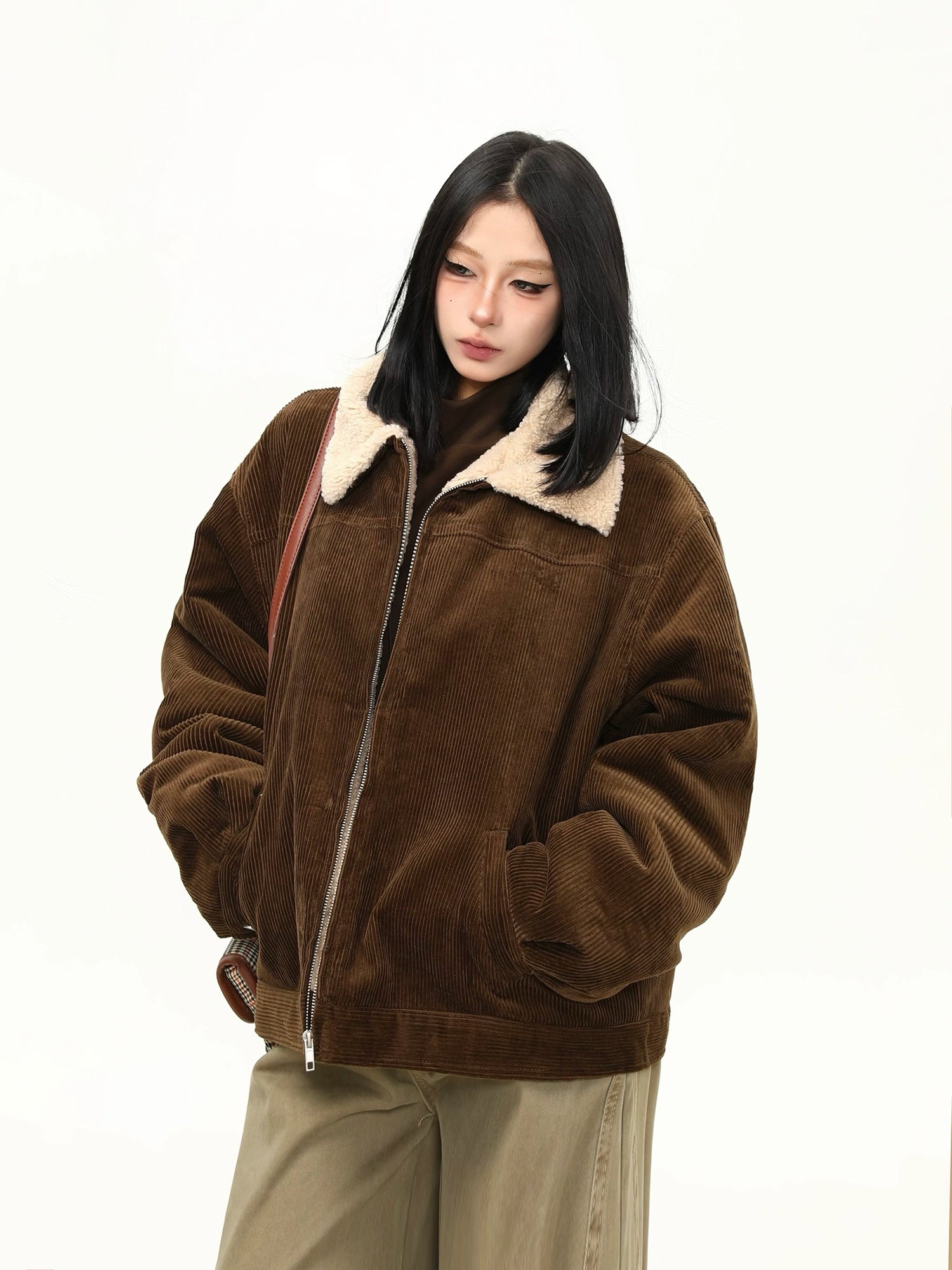 Vanilla Corduroy Cozy Jacket