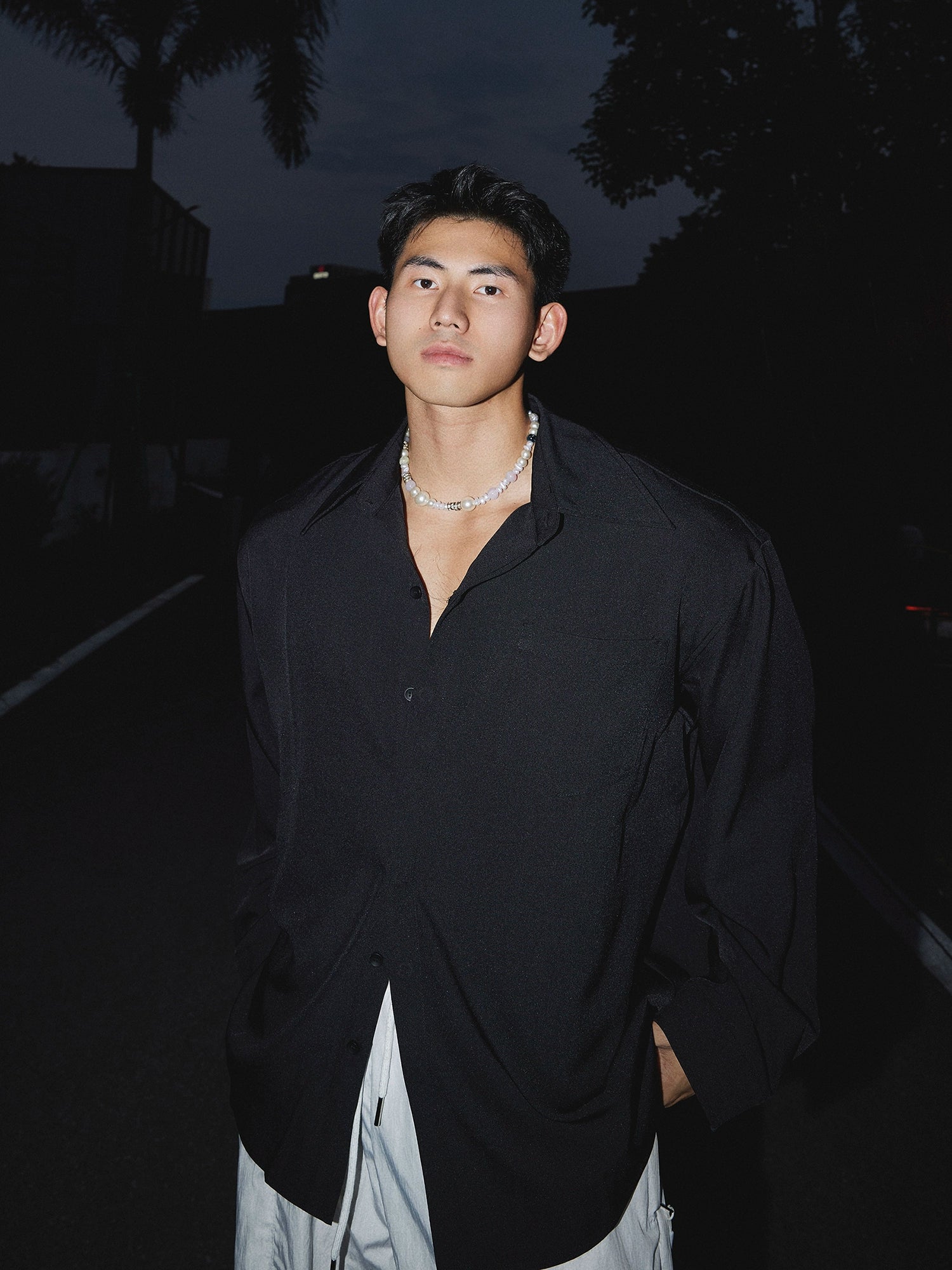 Classic White Oversized Dress Shirt