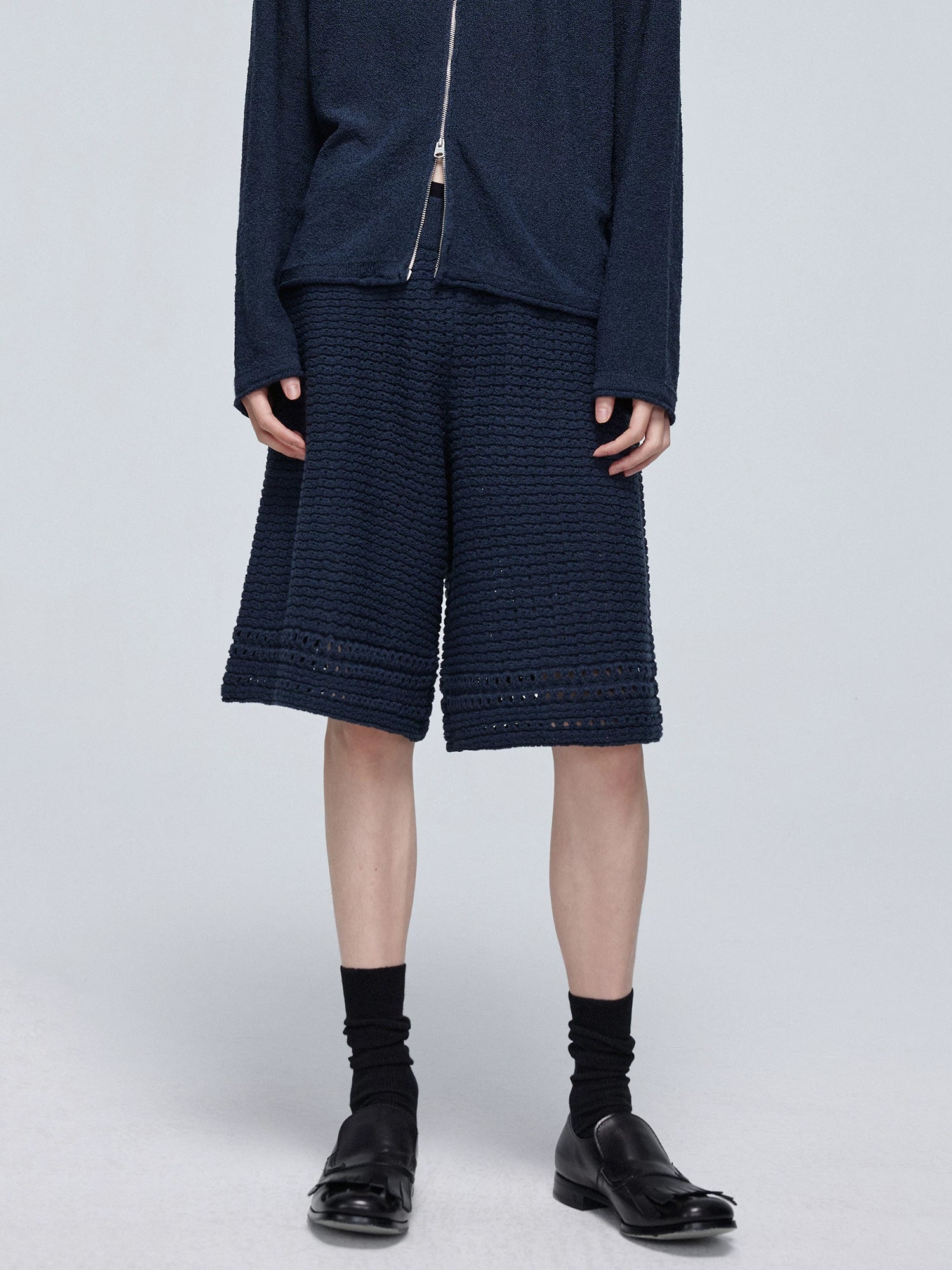Crochet Knit Hollow Shorts
