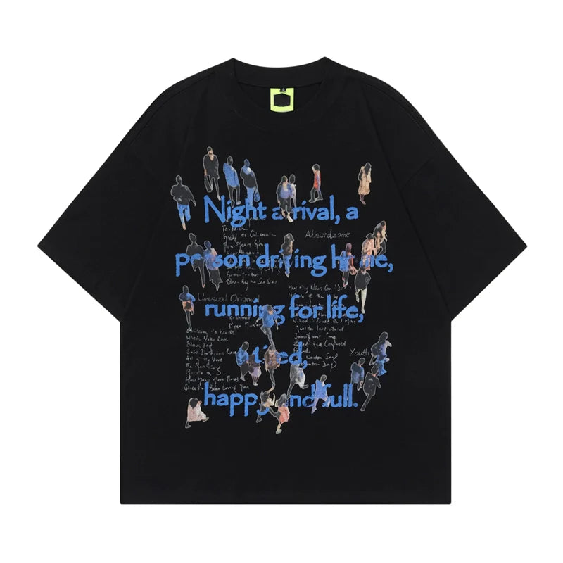 Streetwear Graphic Design Oversized T-Shirt