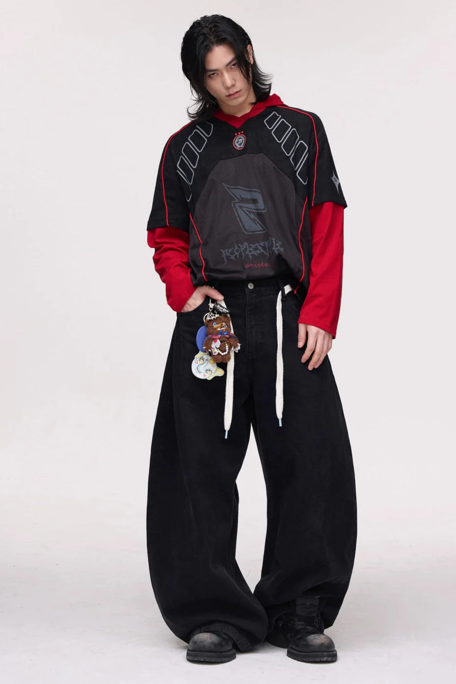 Men's Versatile Loose Scimitar Pants