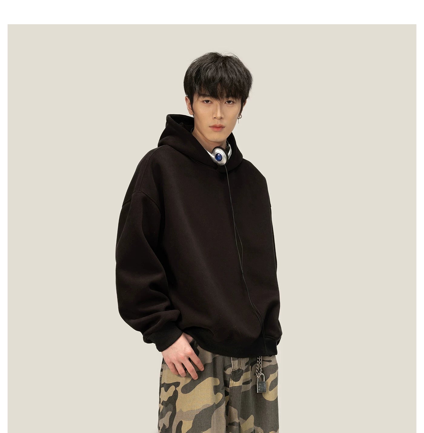 Cindercloud Relaxed Fleece Hoodie