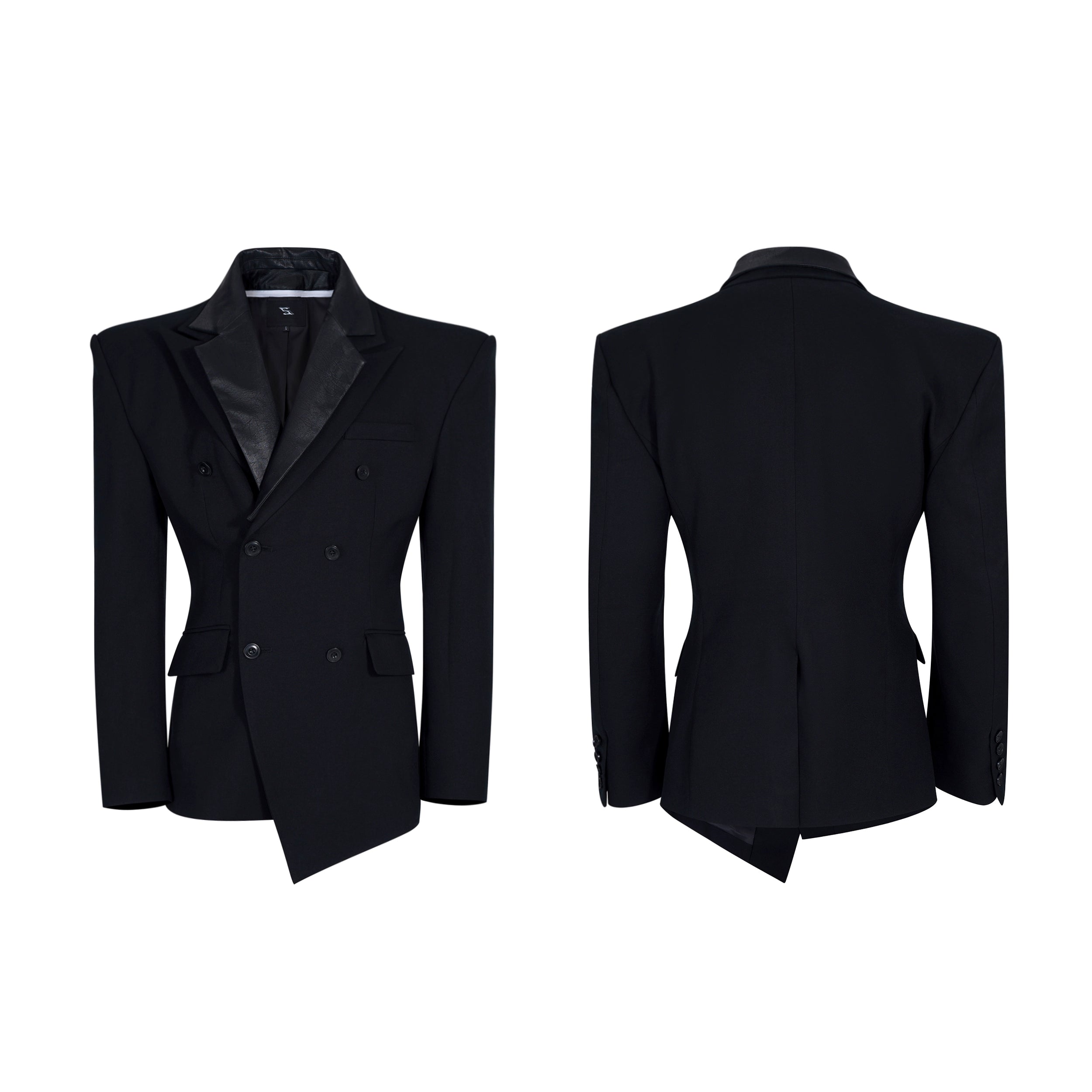 Double Breasted Blazer Suit and Pants Setup