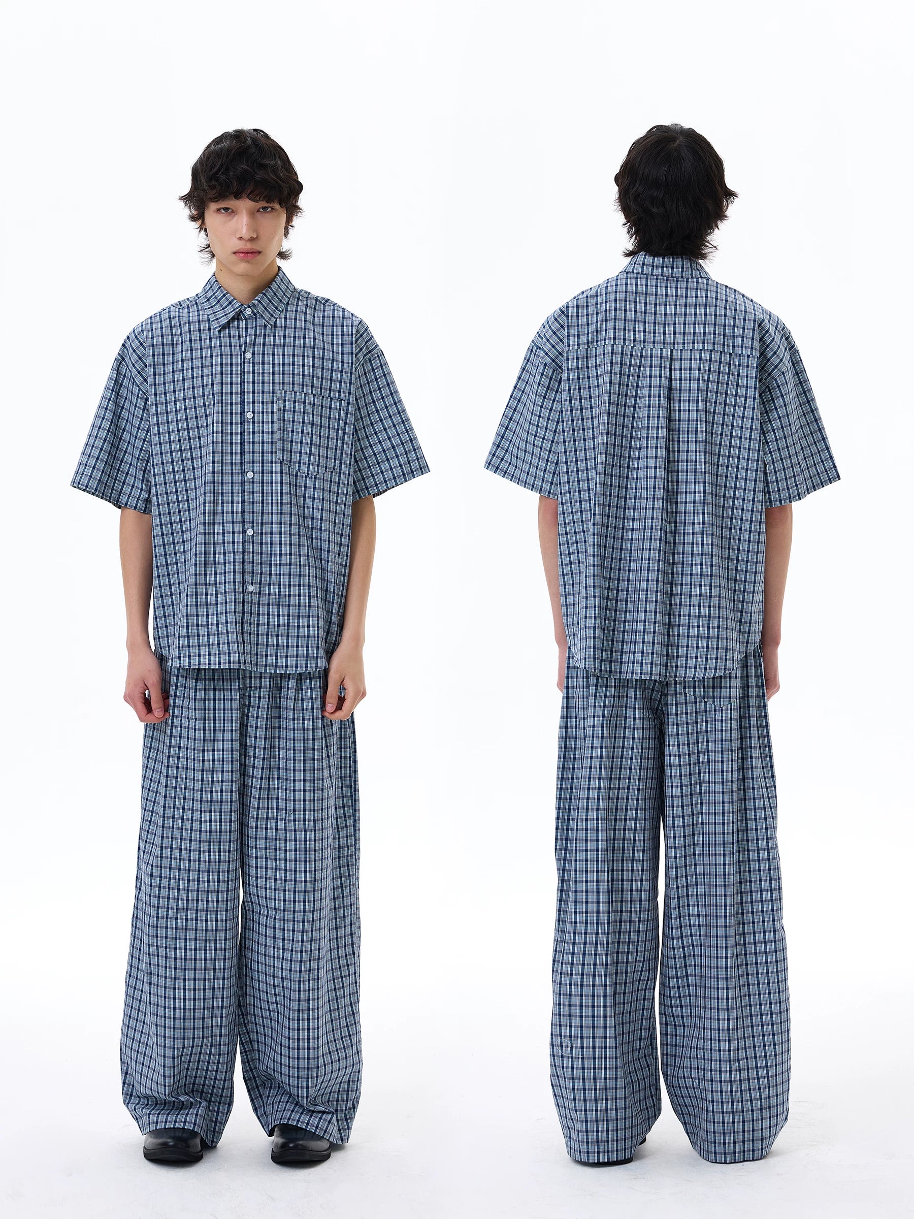 Harbor Grid Short-Sleeve Shirt