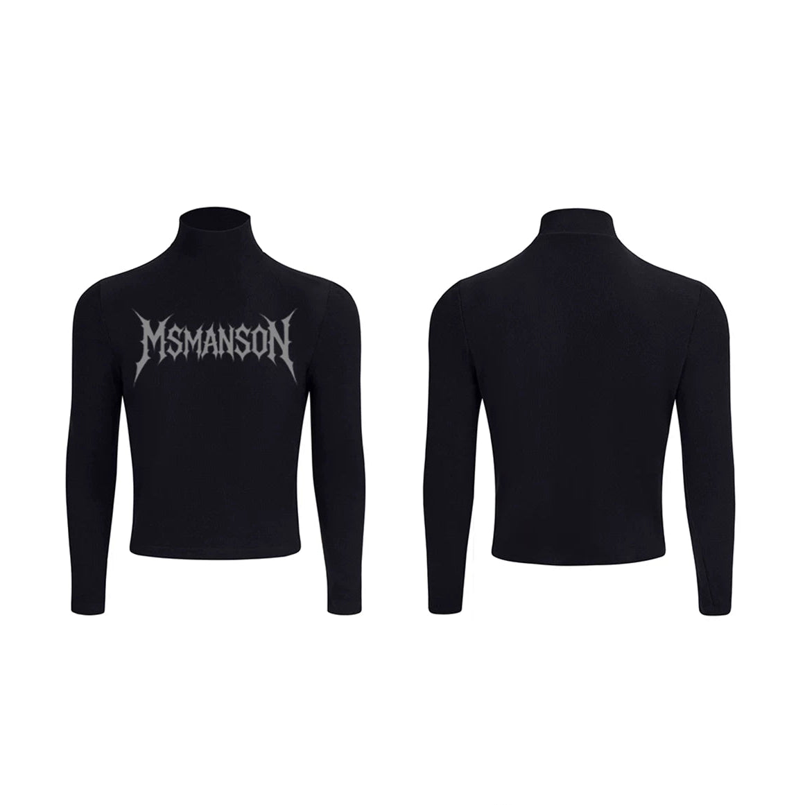 Midnight Relic Logo Mockneck Top