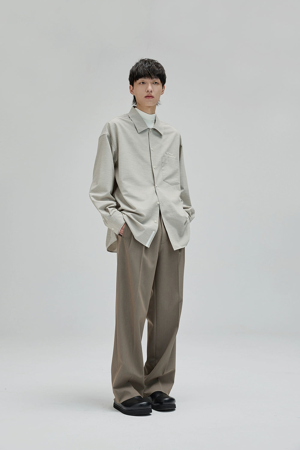 Wide Suit Pants