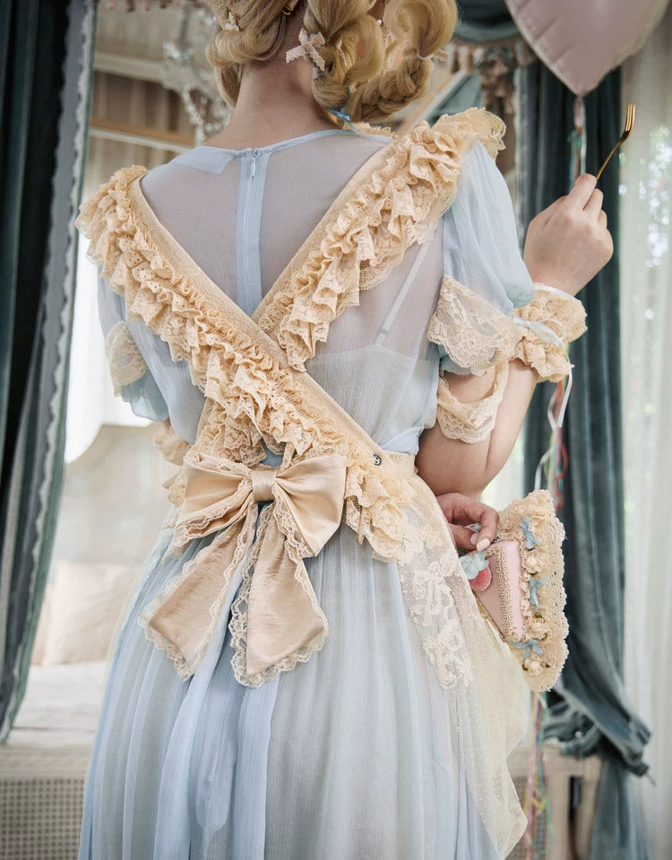 Ruffle Lace Layered Fairy Dress