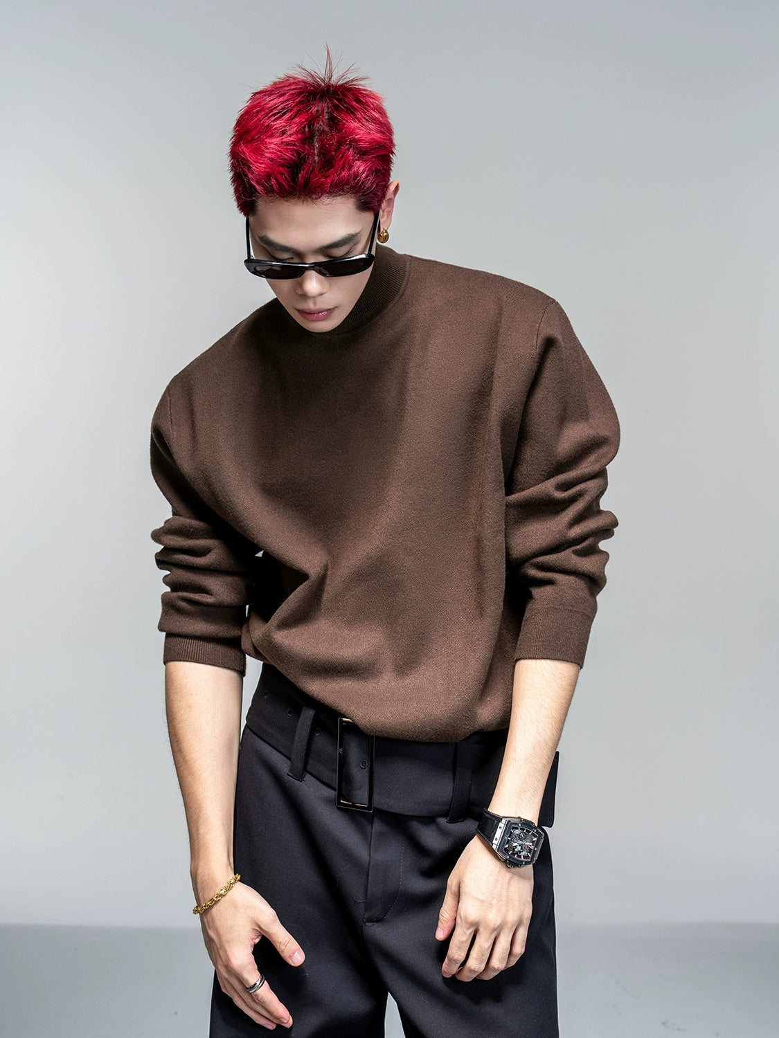 Frosted Mockneck Sweater