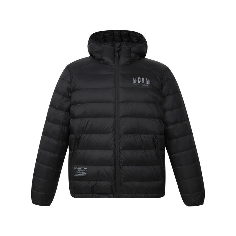 Ultra-Light Hooded Down Puffer Jacket