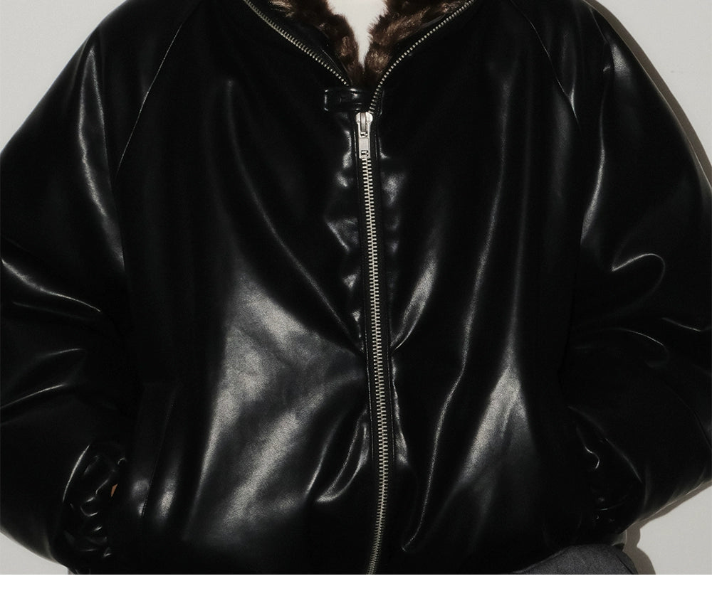 EclipsePelt Faux Fur Lined Blouson