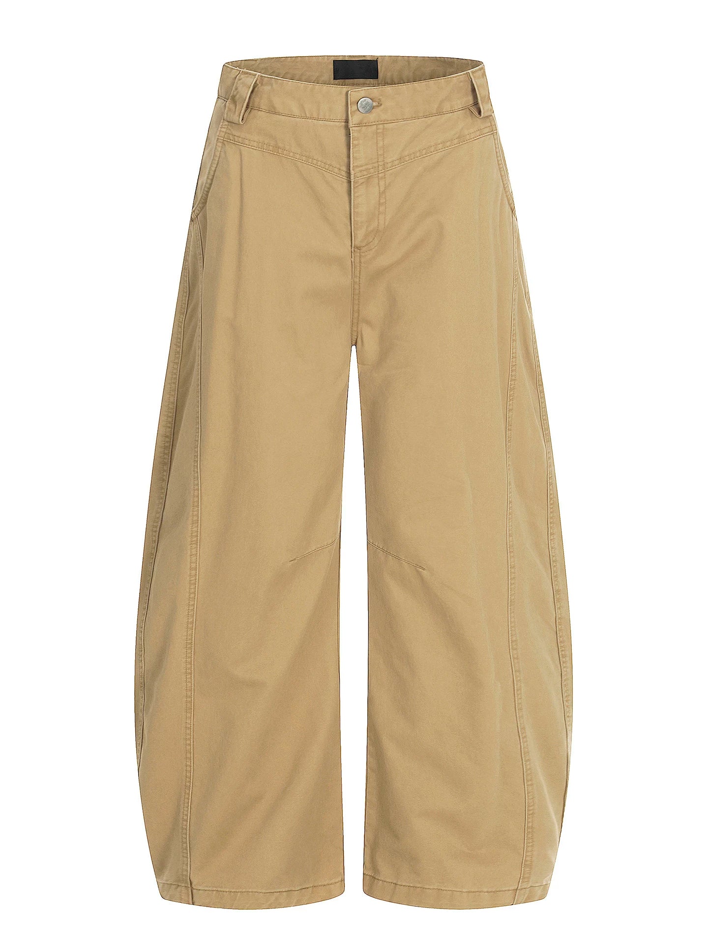 Barrel Wide-Leg Chino Pants