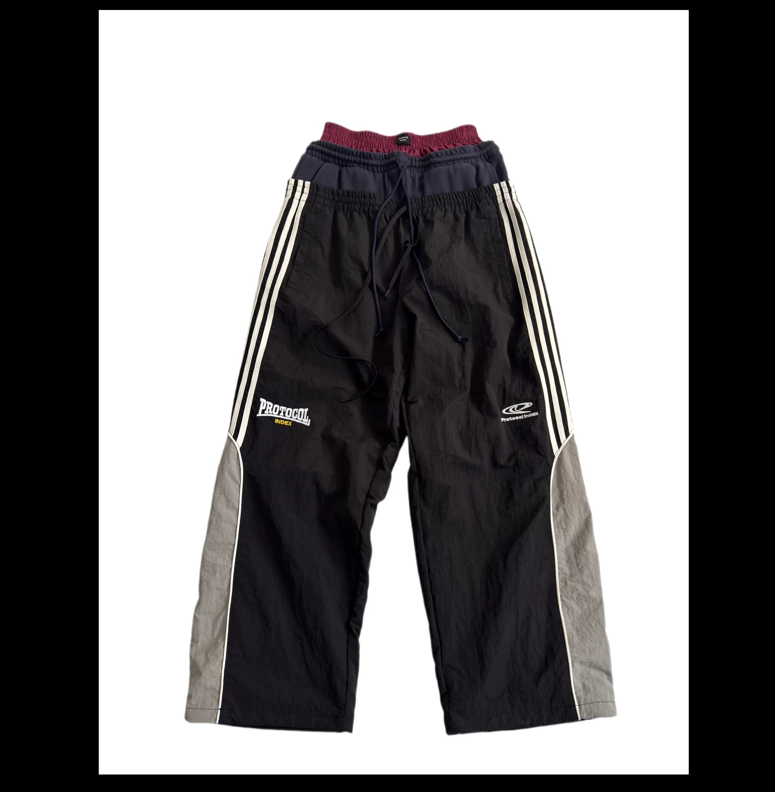 Protocol Double-Waist Rally Track Pants