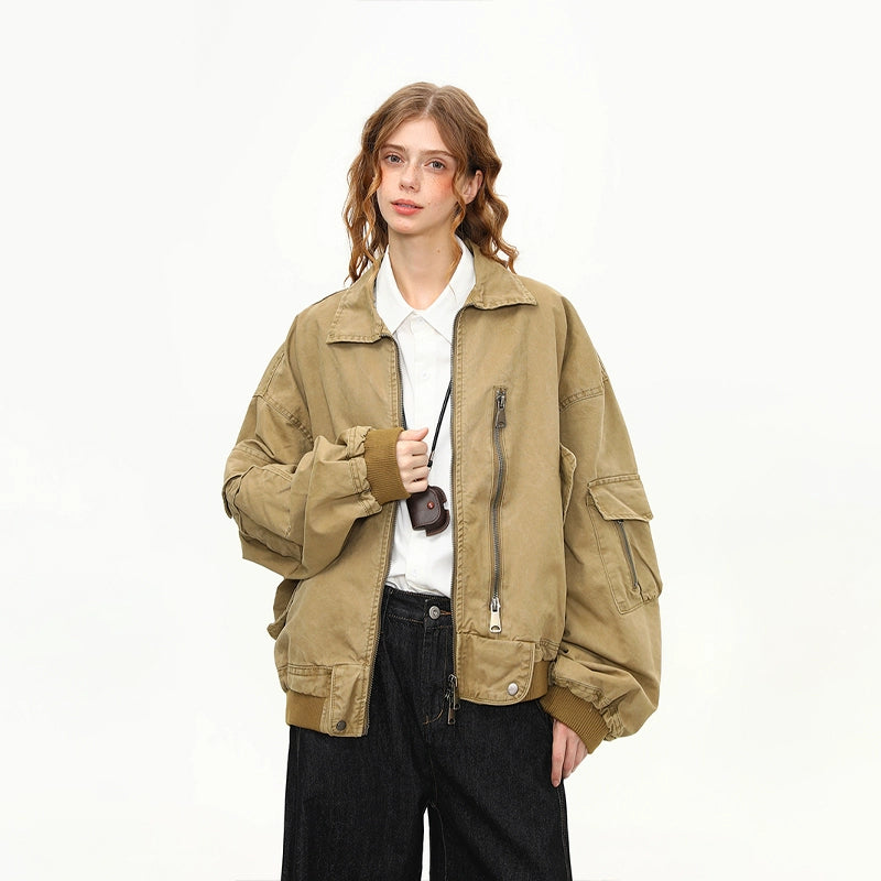 Desert Patrol Utility Bomber Jacket