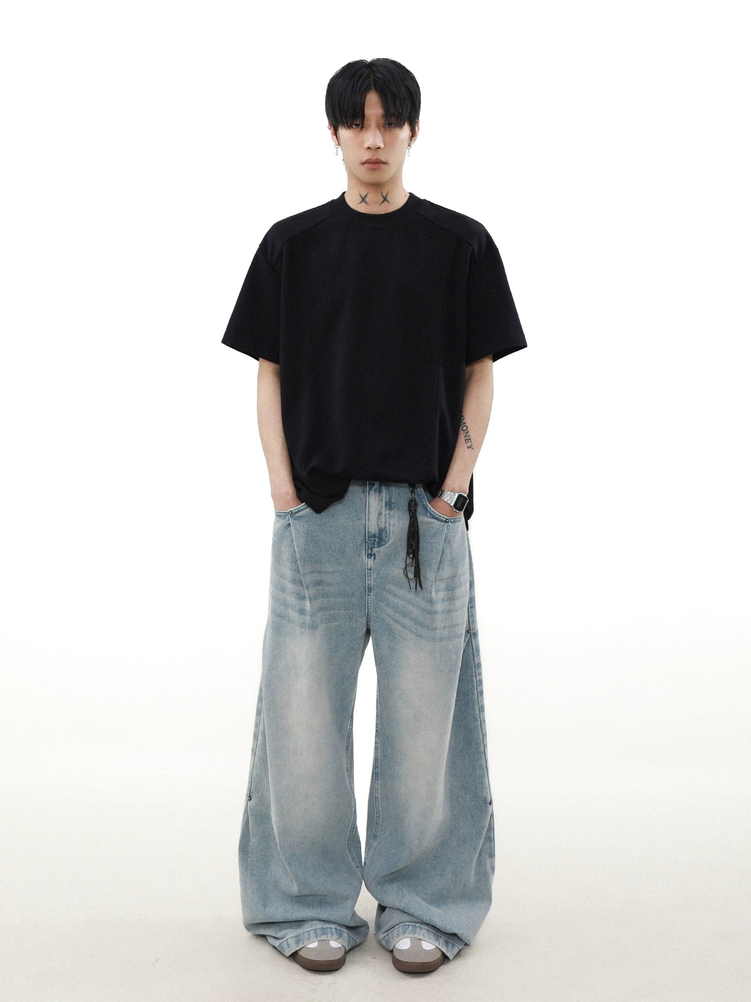 Silverline Seam Detail Relaxed Tee