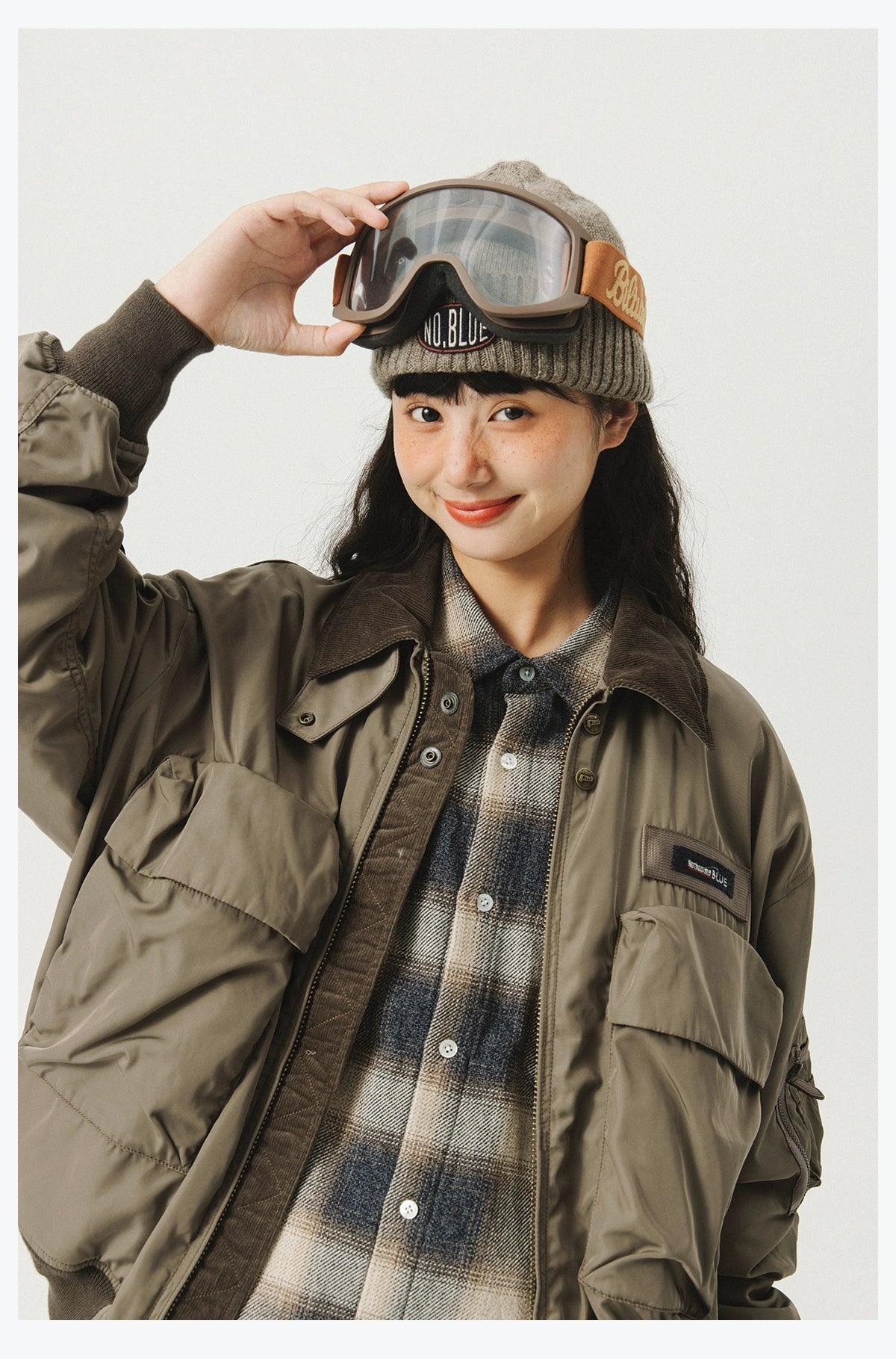 Utility Pocket Bomber Jacket