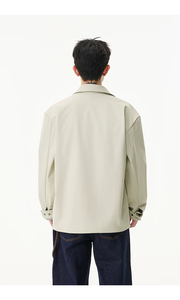 Field Minimal Zip Shirt Jacket