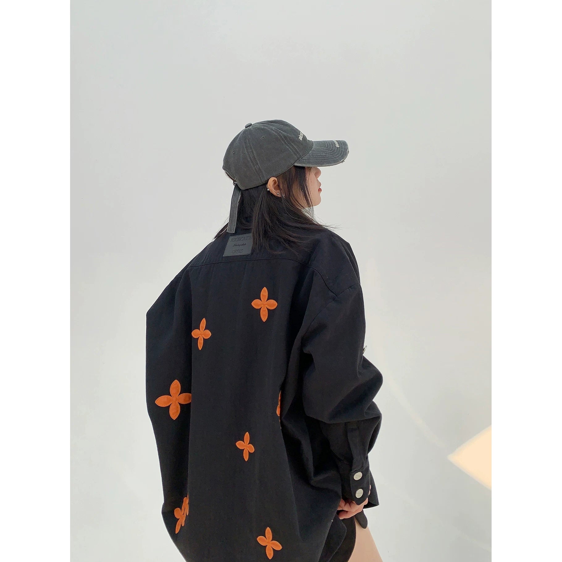 Olive Bloom Button Shirt