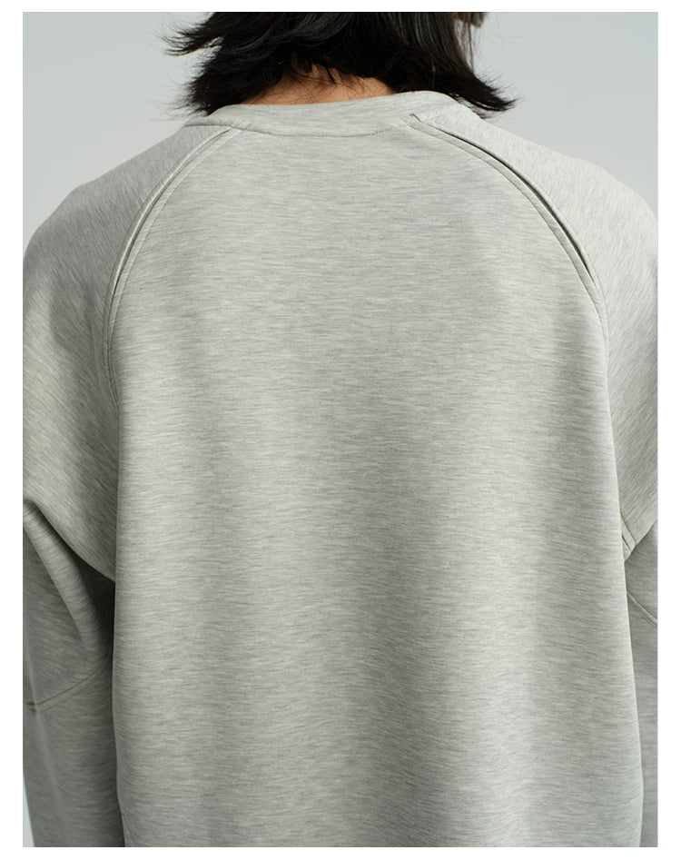 Panelled Crewneck Sweatshirt