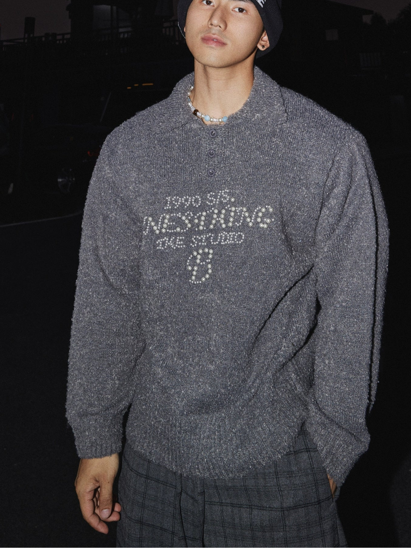 Sunbeam Plush Polo Sweater