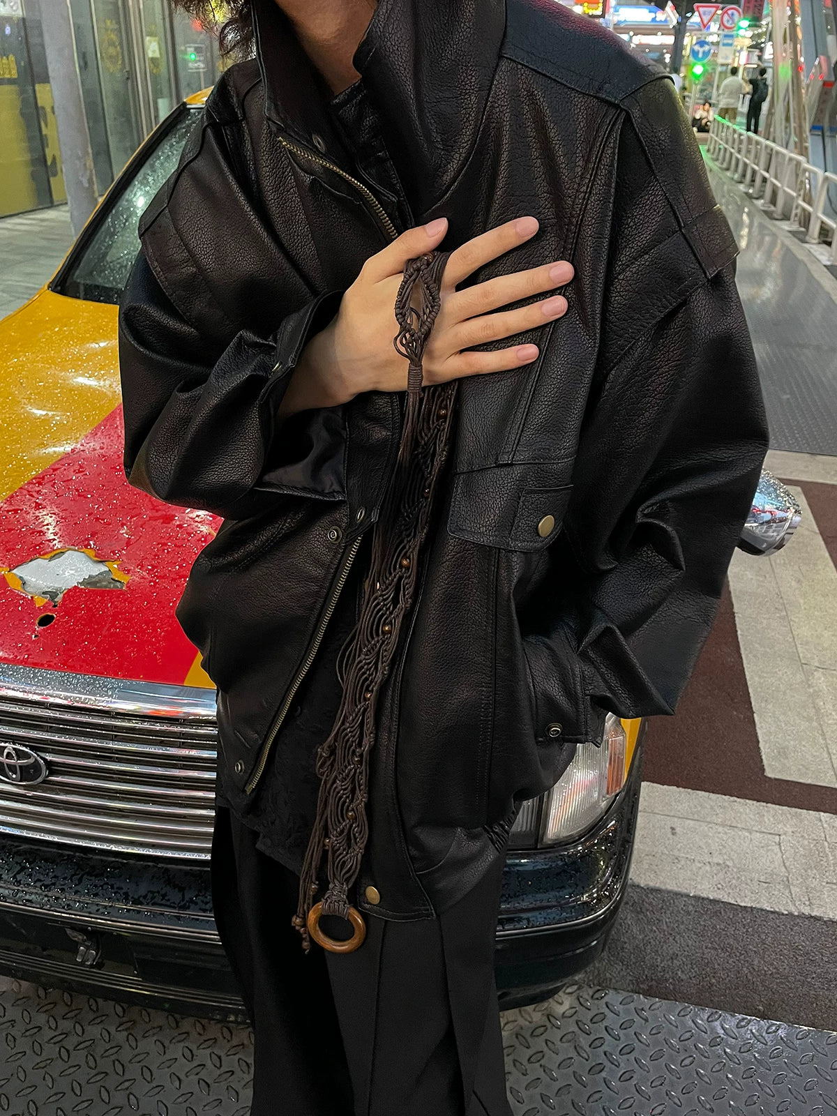 Gravemont Oversized Moto Jacket