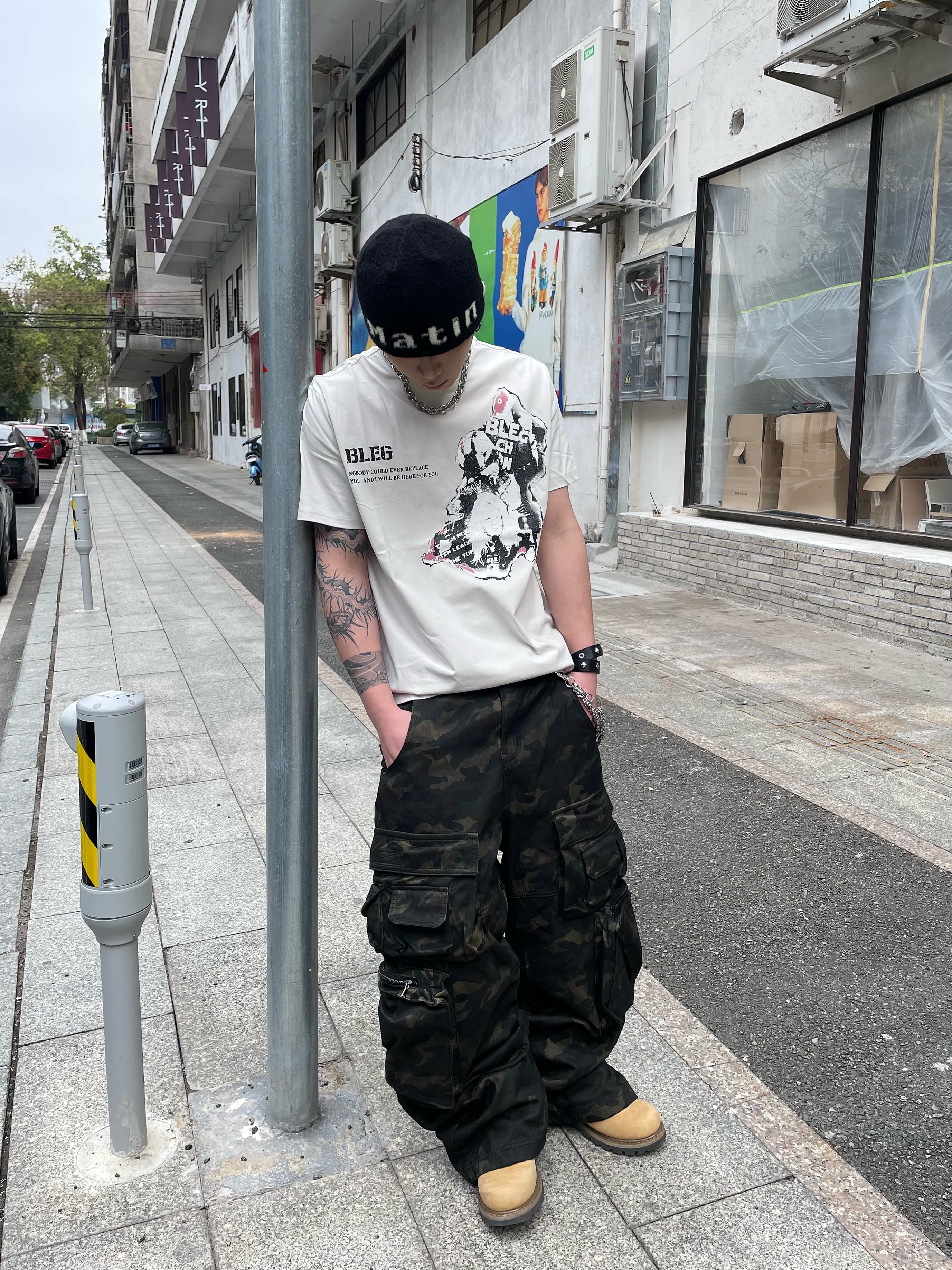 Urban Chaos Graphic Band Tee