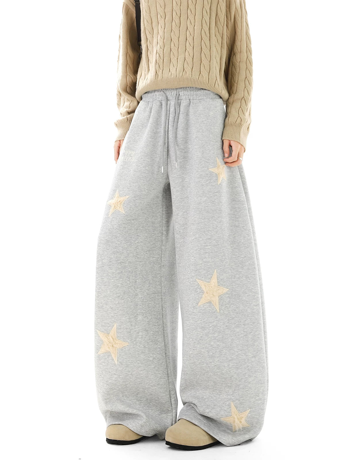 Starlit Dream Ultra‑Wide Sweatpants